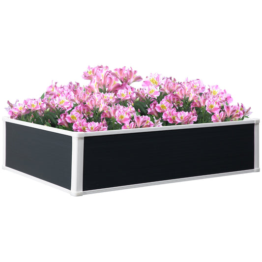 302L Raised Garden Bed, Weather-resistant PP Planter Box Containers