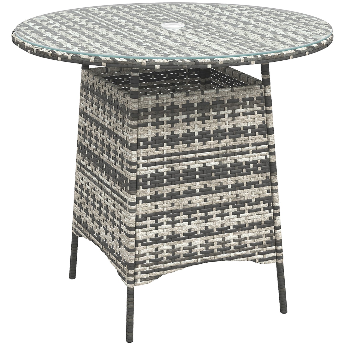 Wicker Garden Rattan Table