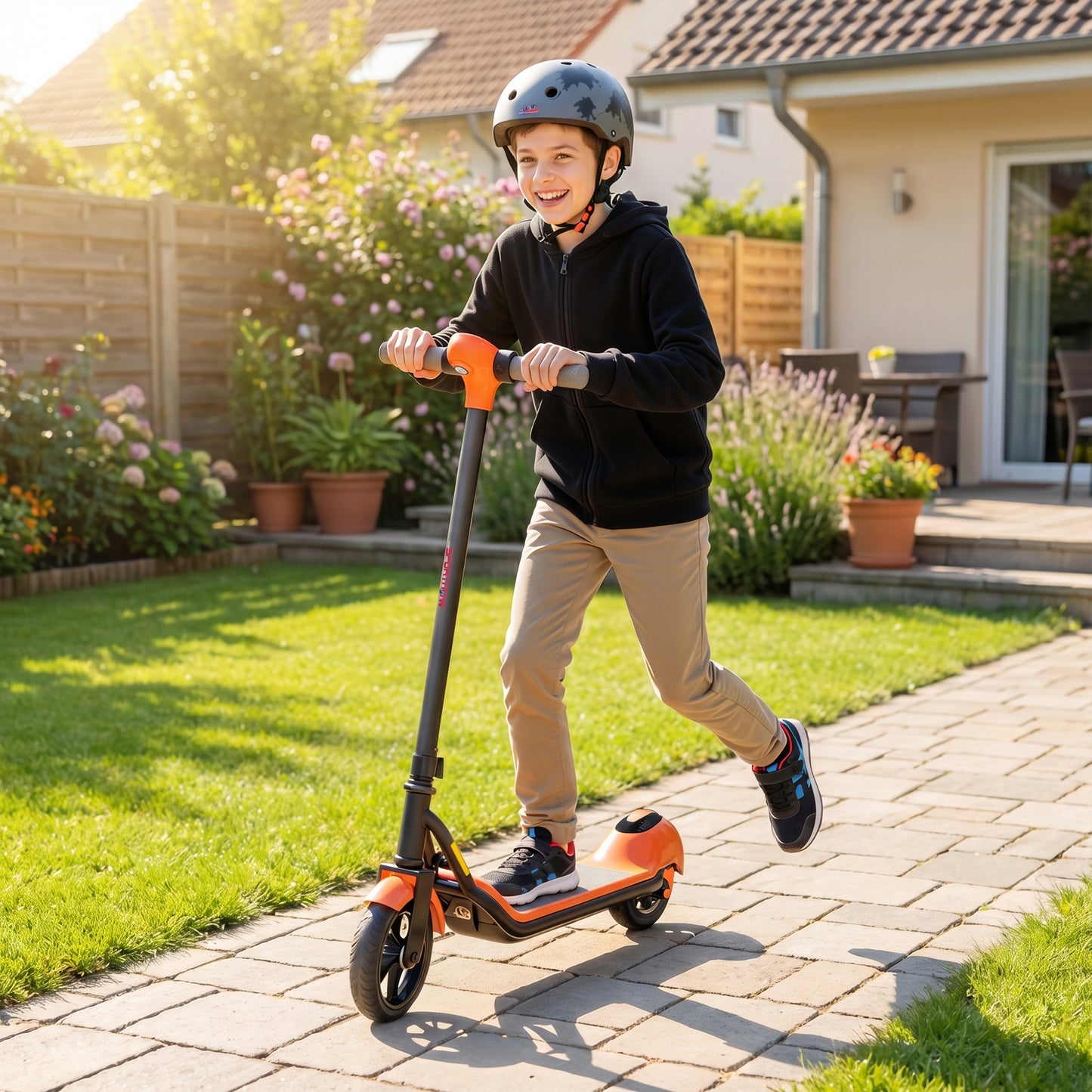 Electric Scooter for Kids, with LED Display