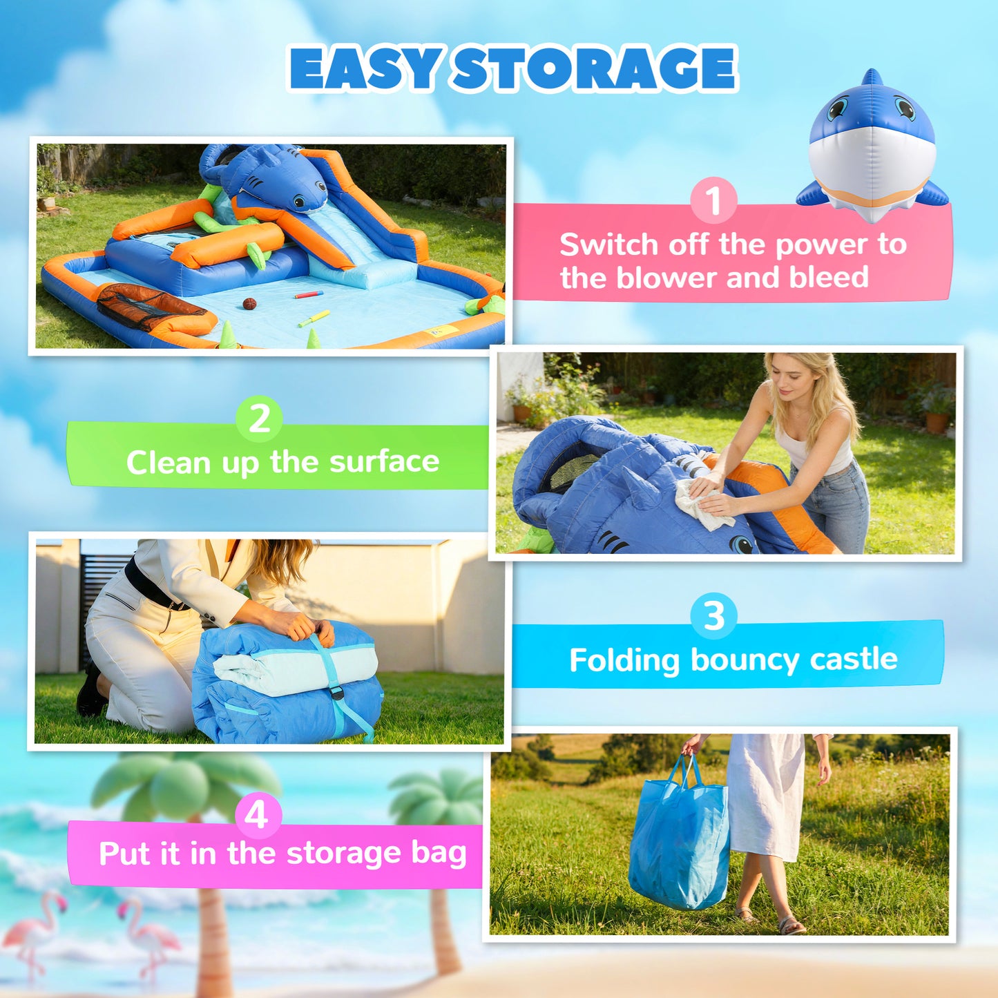 Inflatable Bouncy Castle for Kids
