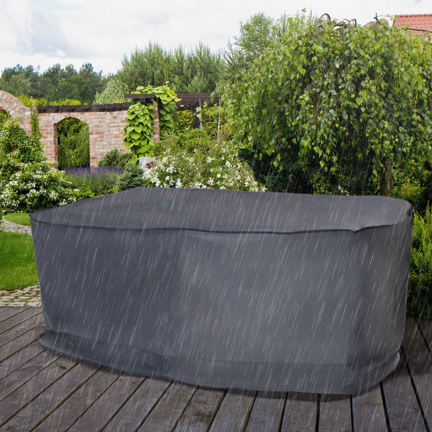 Garden Furniture Cover, Waterproof Windproof 420D Heavy Duty Oxford