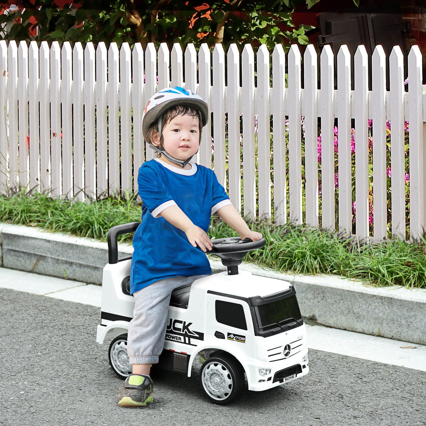 Compatible Kids Ride On Car Truck Mercedes Benz Licensed Toddler