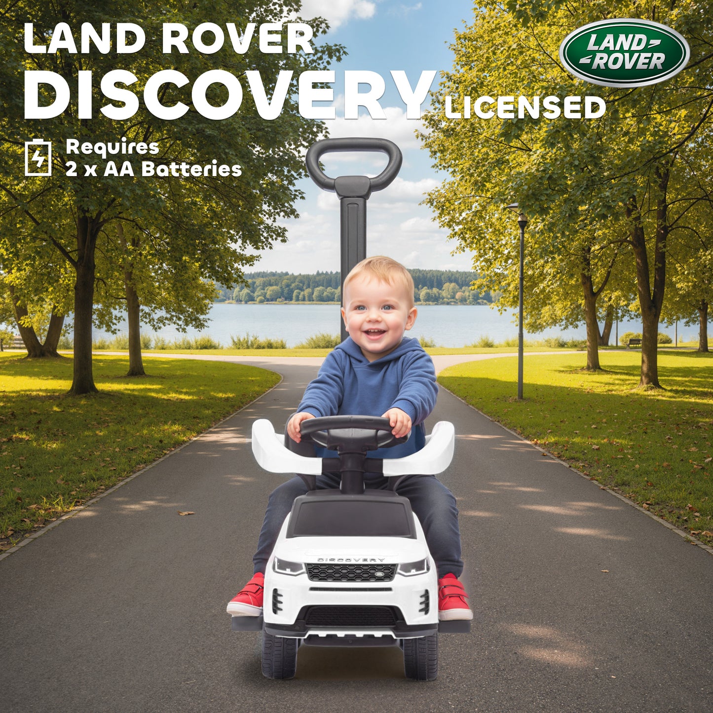 Land Rover Discovery Licensed Baby Push Car