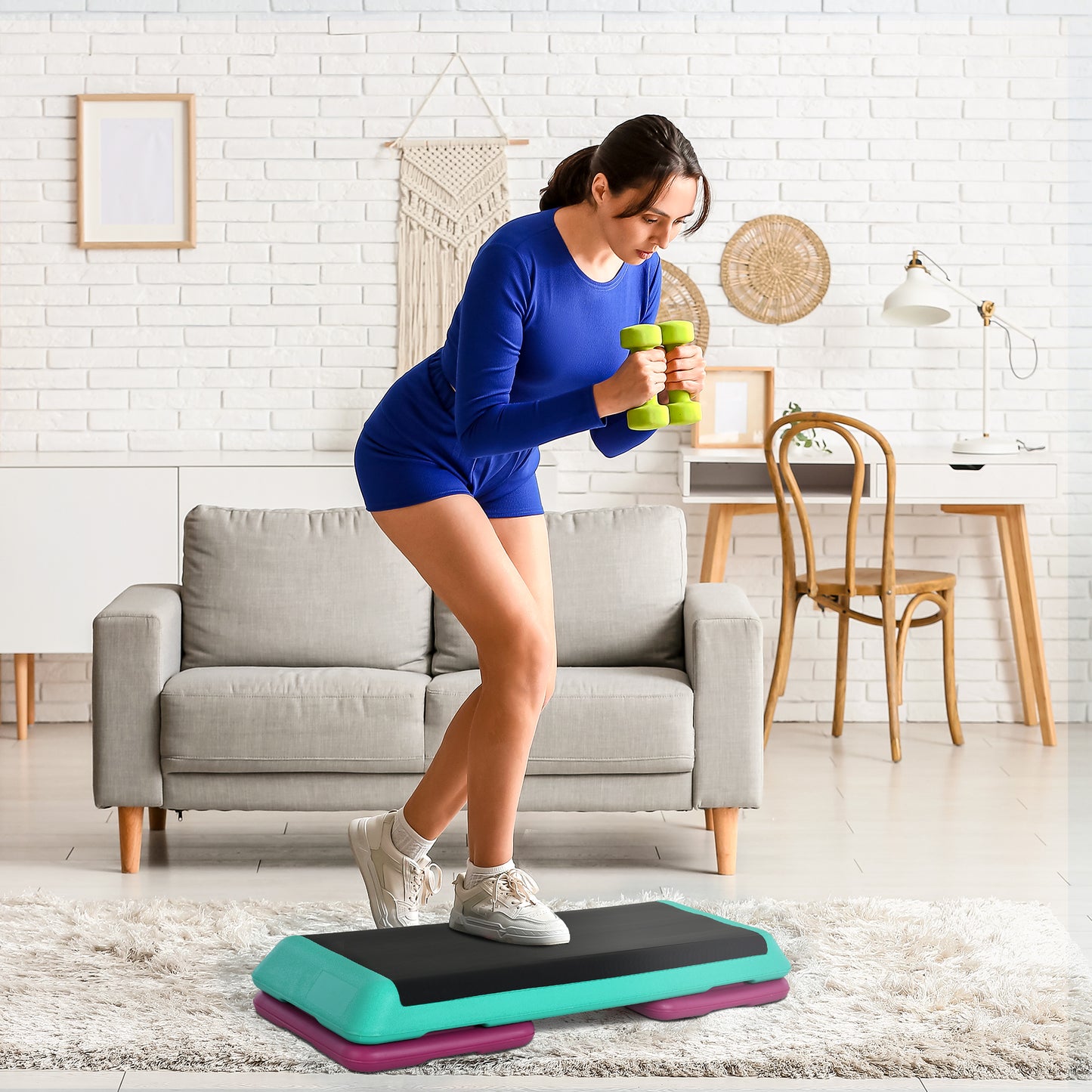 3-Level Aerobic Step 10/15/20cm Steppers