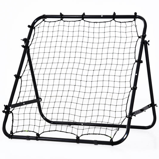 Adjustable Rebounder Net Kickback Target Goal