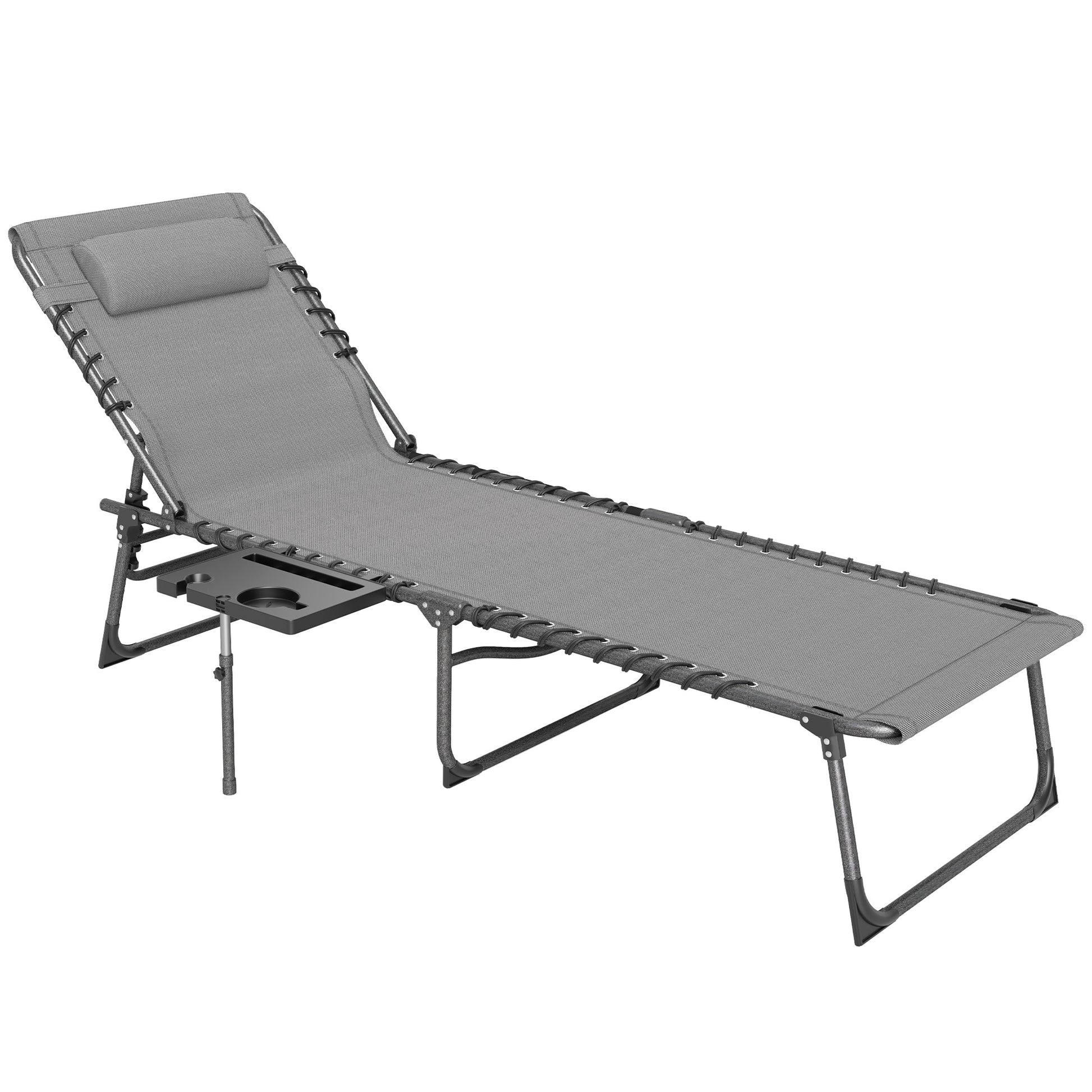 Five-Position Reclining Sun Lounger (5)