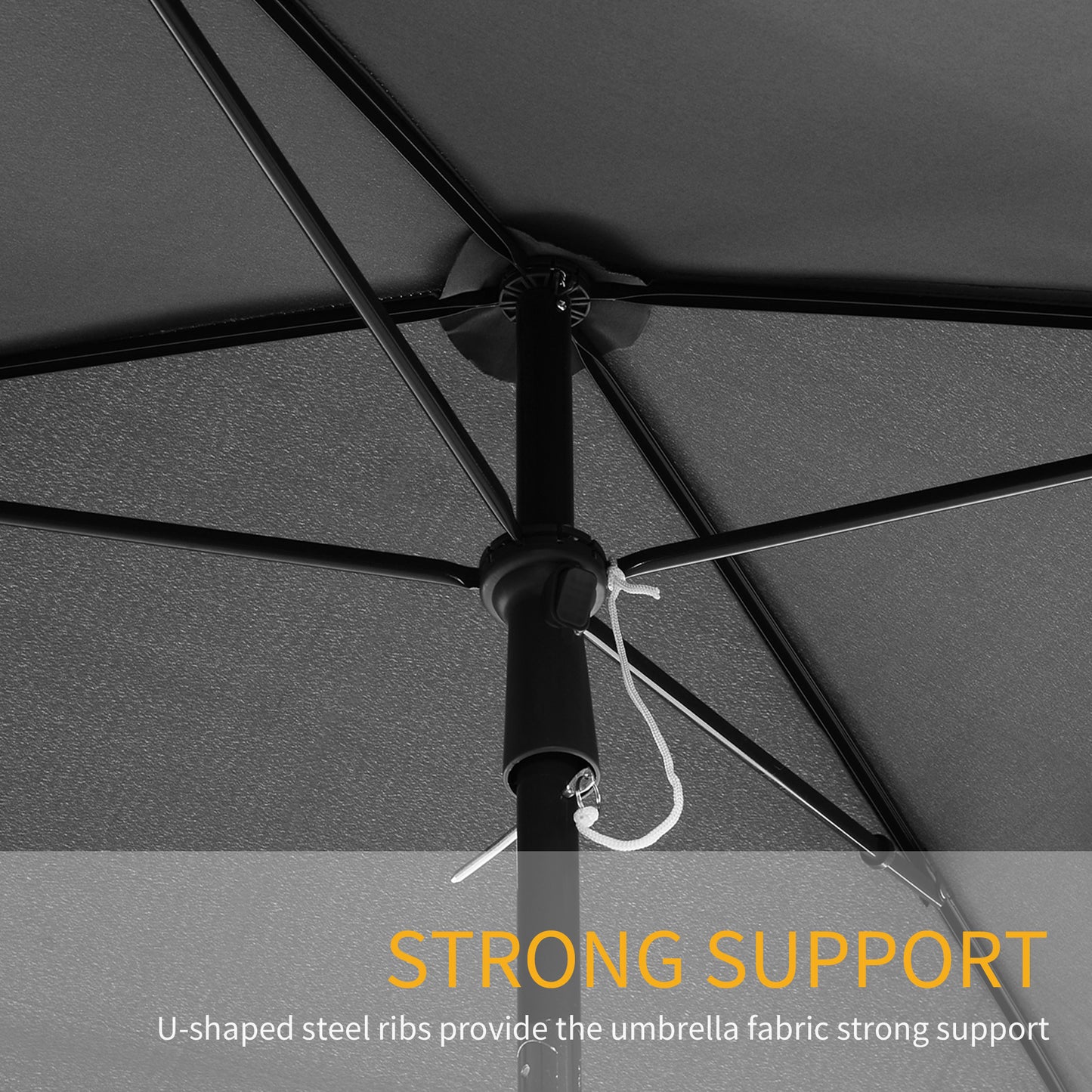 Garden Parasol Umbrella, Outdoor Market Table Umbrella