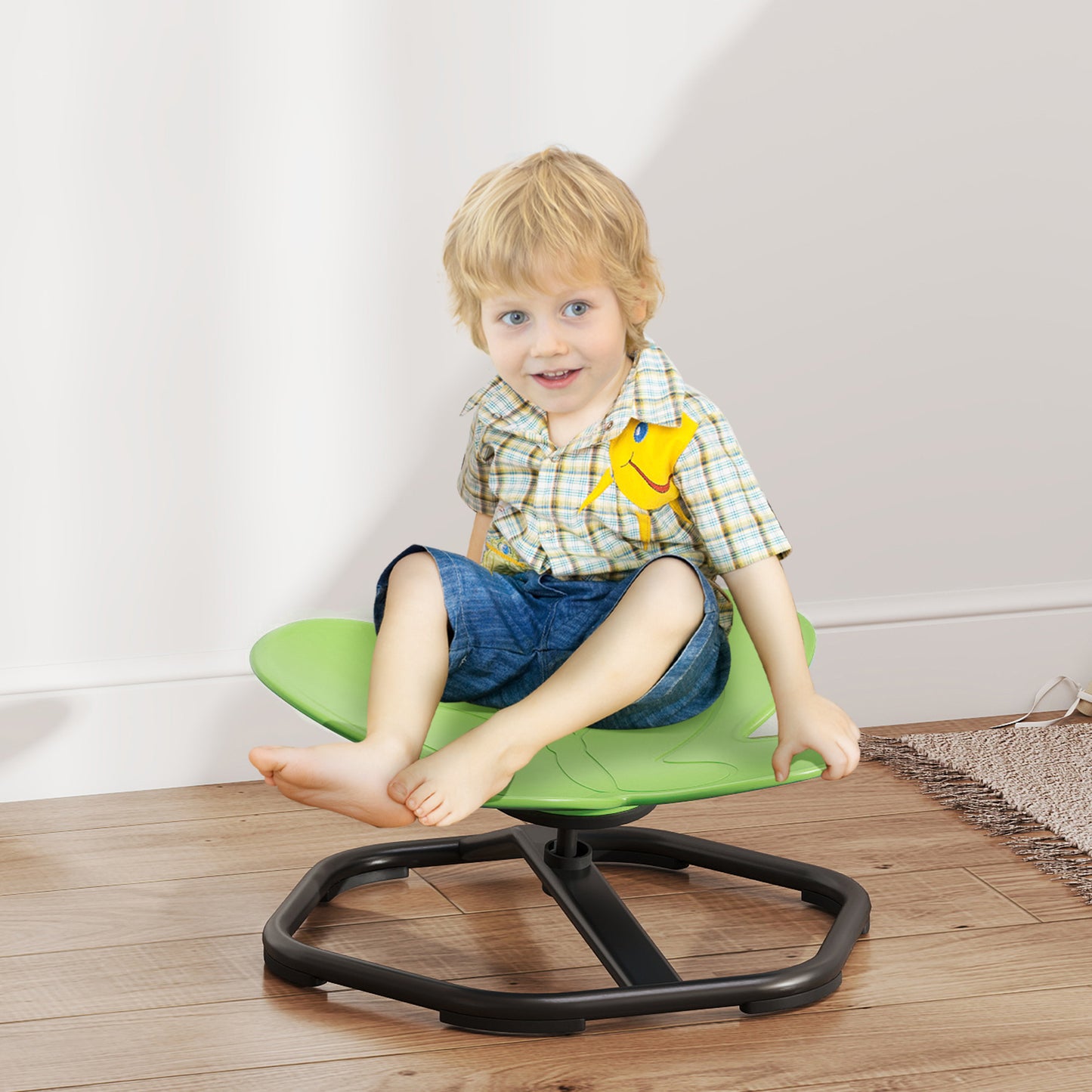 Butterfly-Shaped Kids Swivel Chair