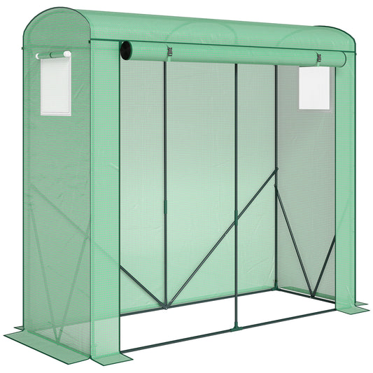 Mini Greenhouse, Garden Tomato Growhouse with Roll-Up Door