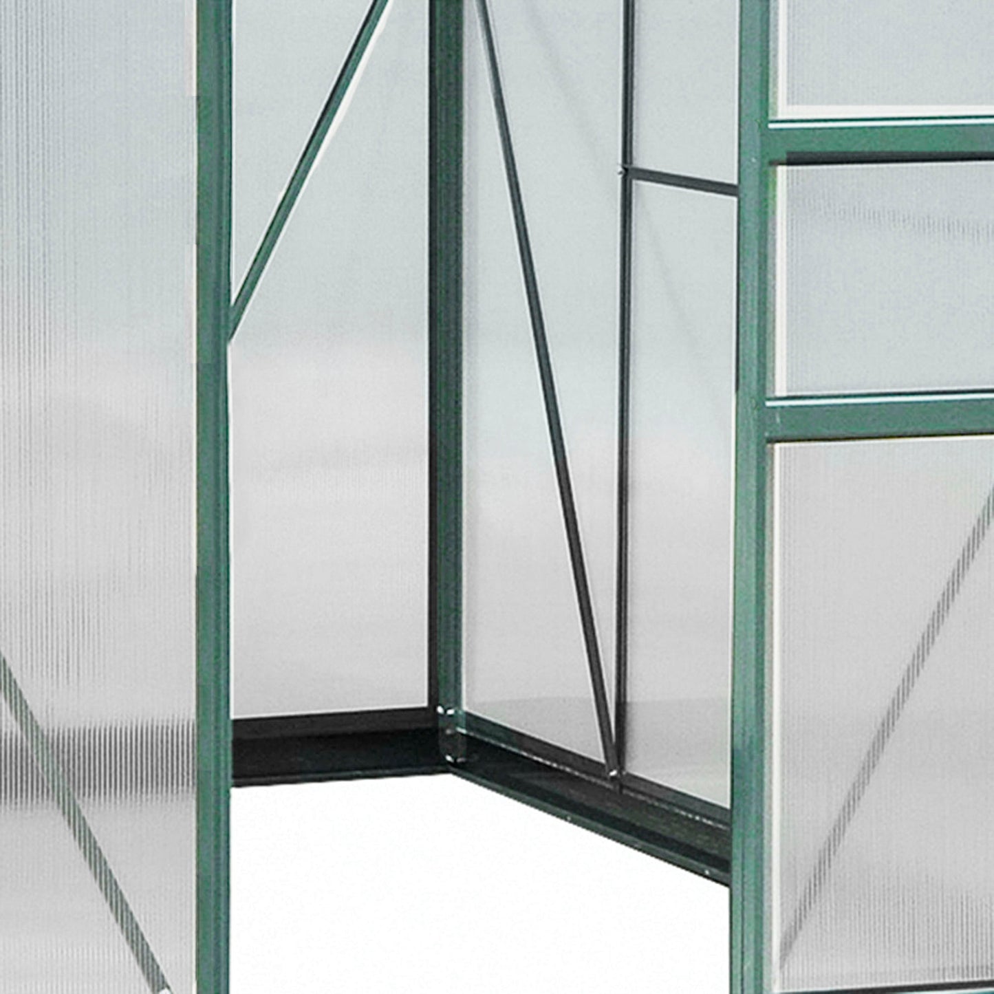 6 x 8ft Polycarbonate Greenhouse