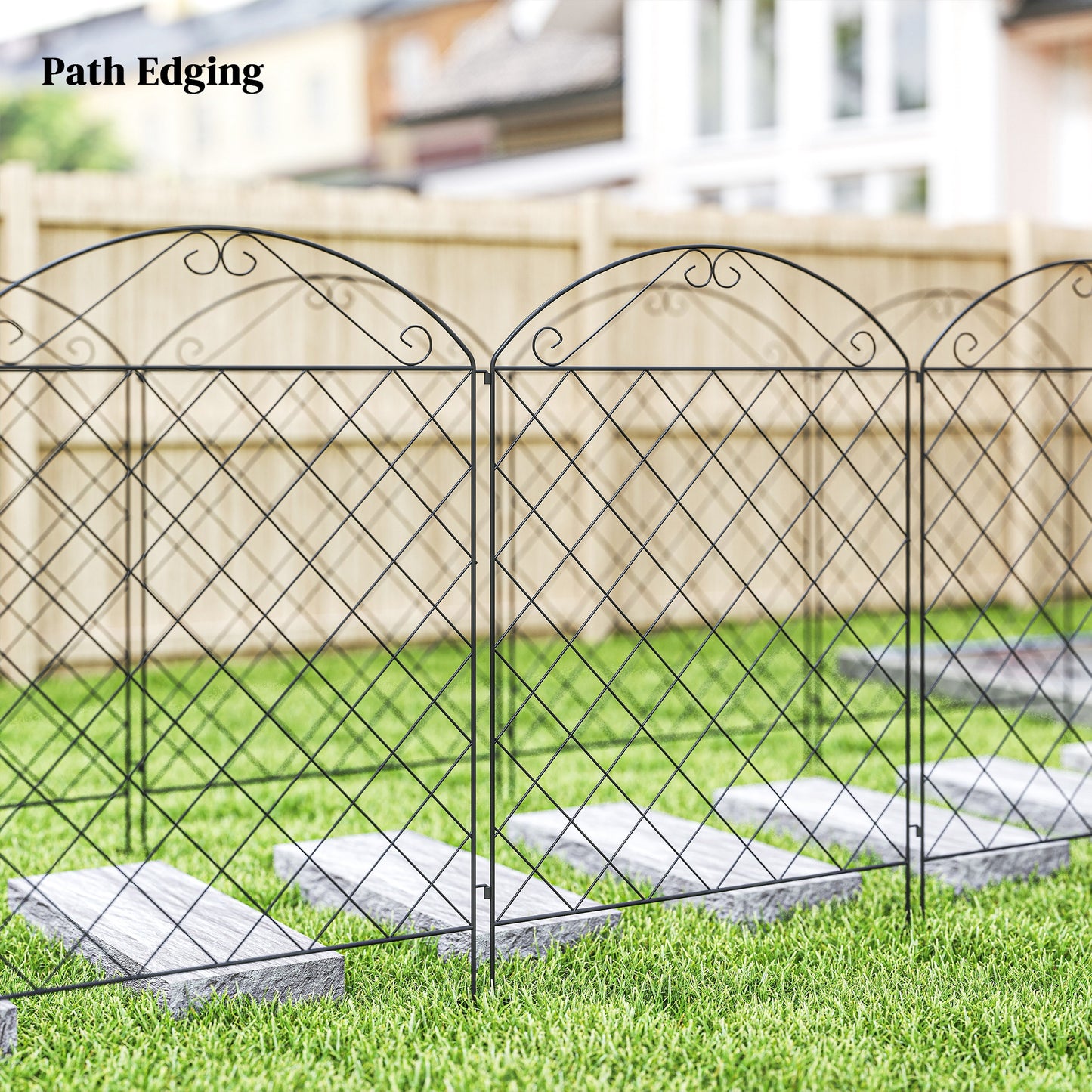 43in x 11.5ft Decorative Garden Fencing