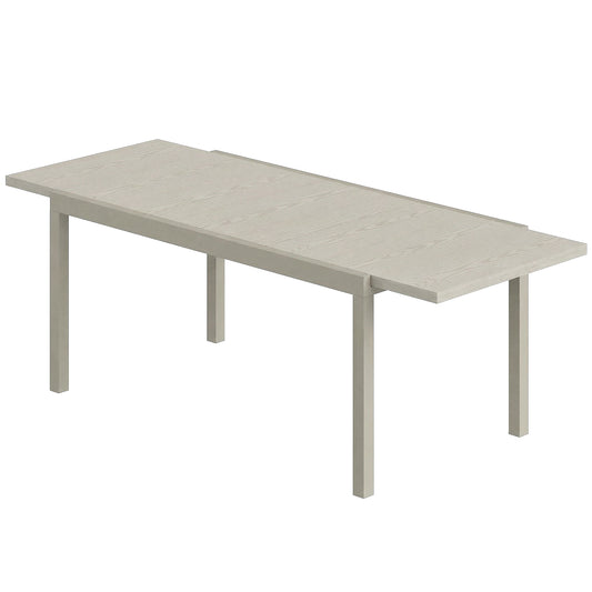 Extending Garden Table, Aluminium Outdoor Dining Table for 8-10