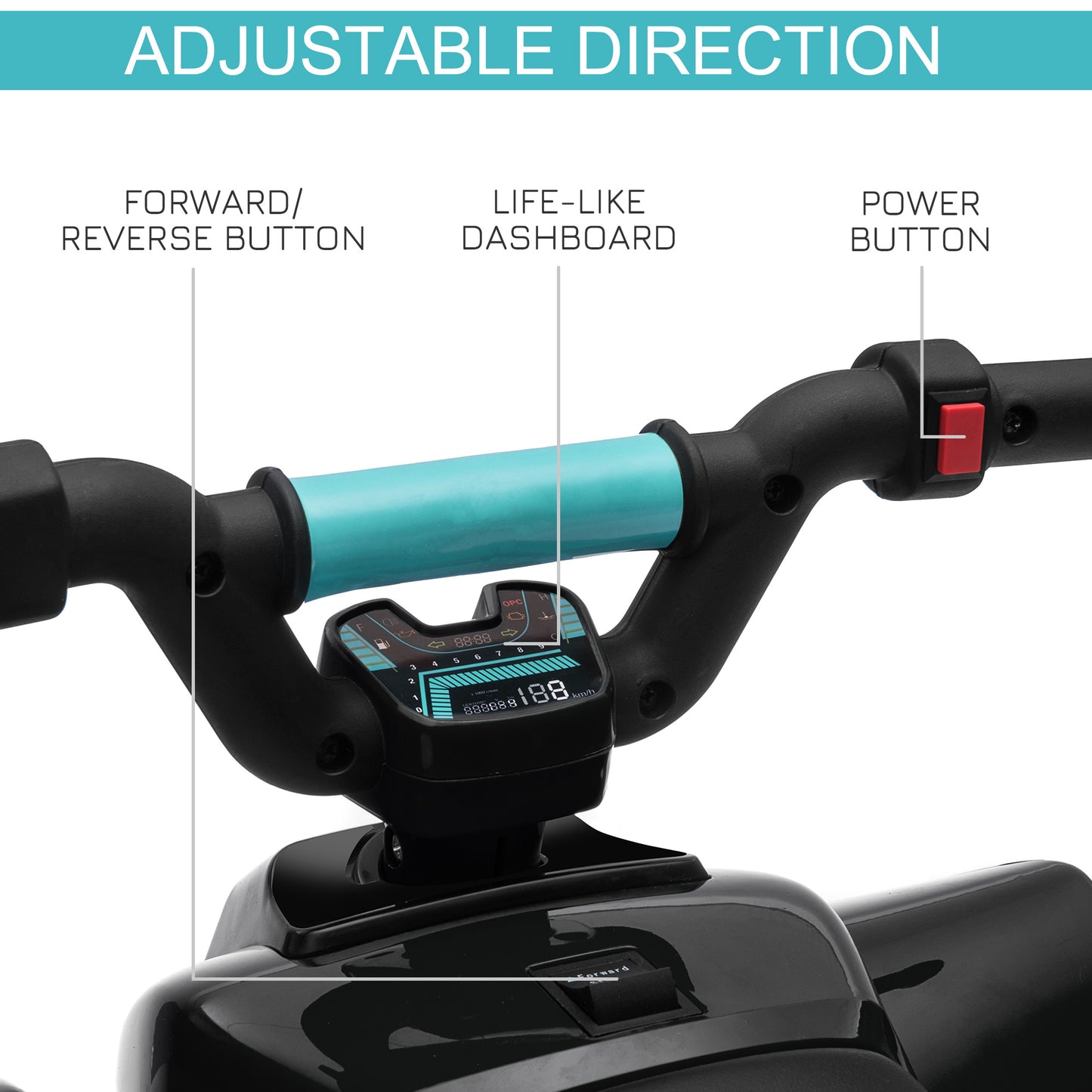 6V Kids Electric Ride on Car Forward Reverse Functions