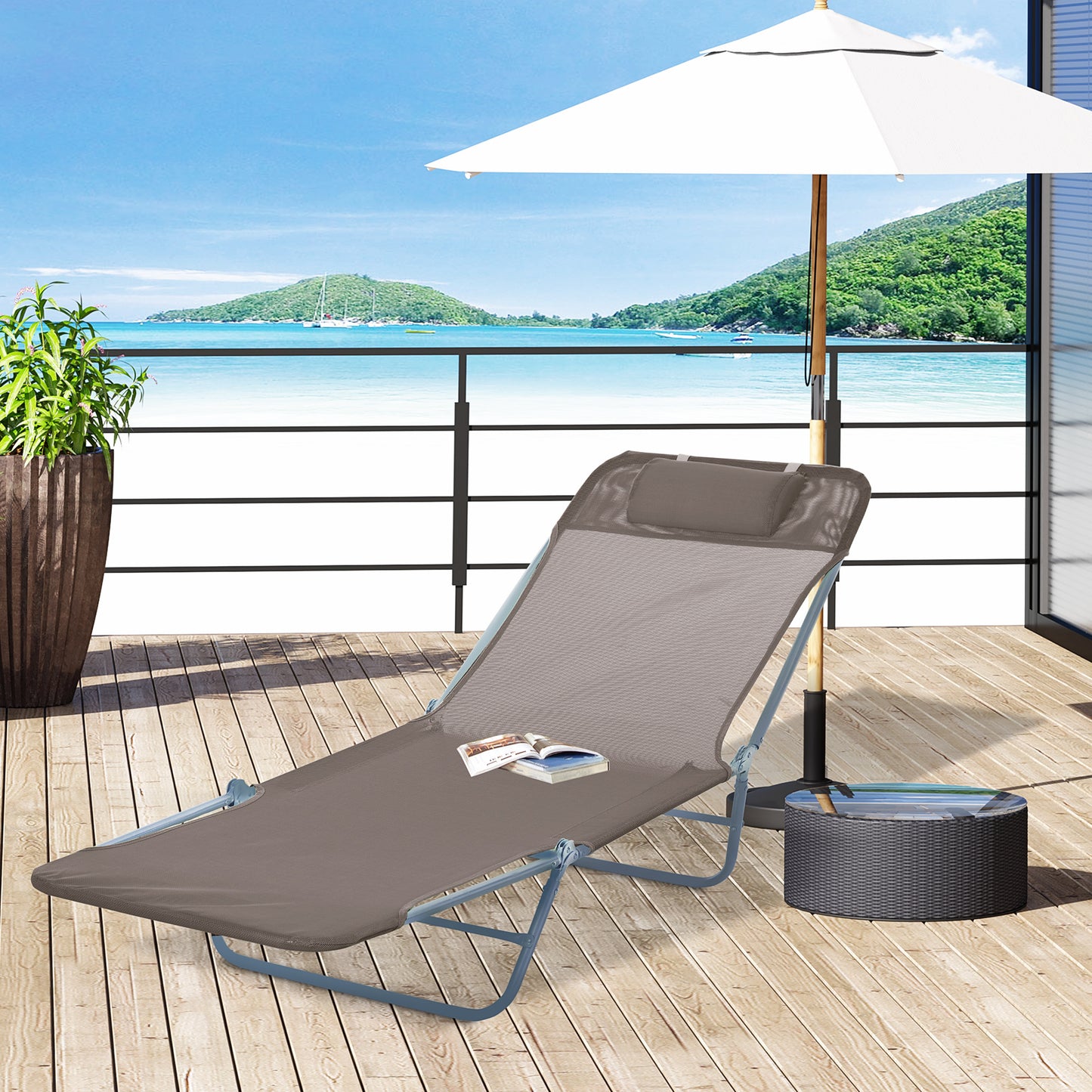 Outdoor Foldable Sun Lounger