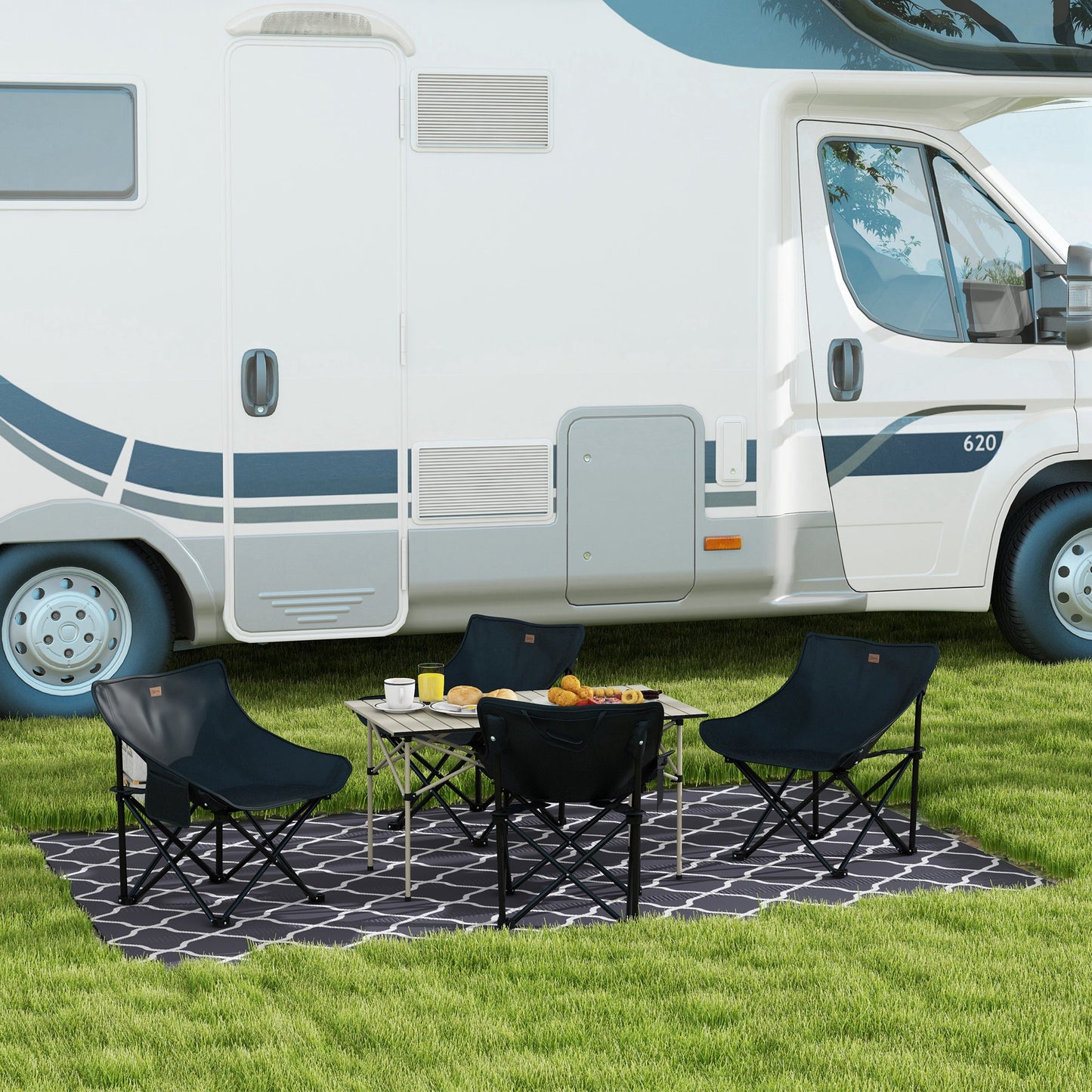 Camping Chair, Lightweight Folding Chair with Carrying Bag