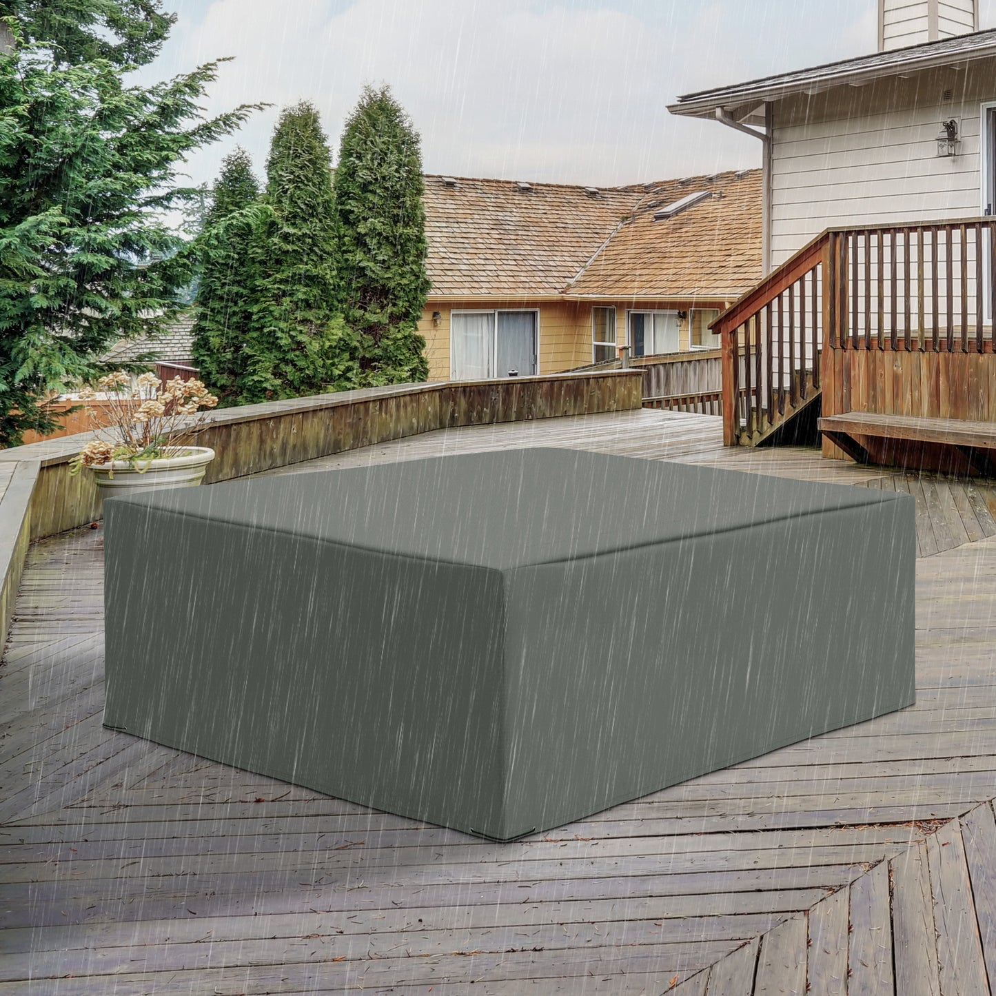 600D Oxford Outdoor Garden Furniture Sofa Set Cover