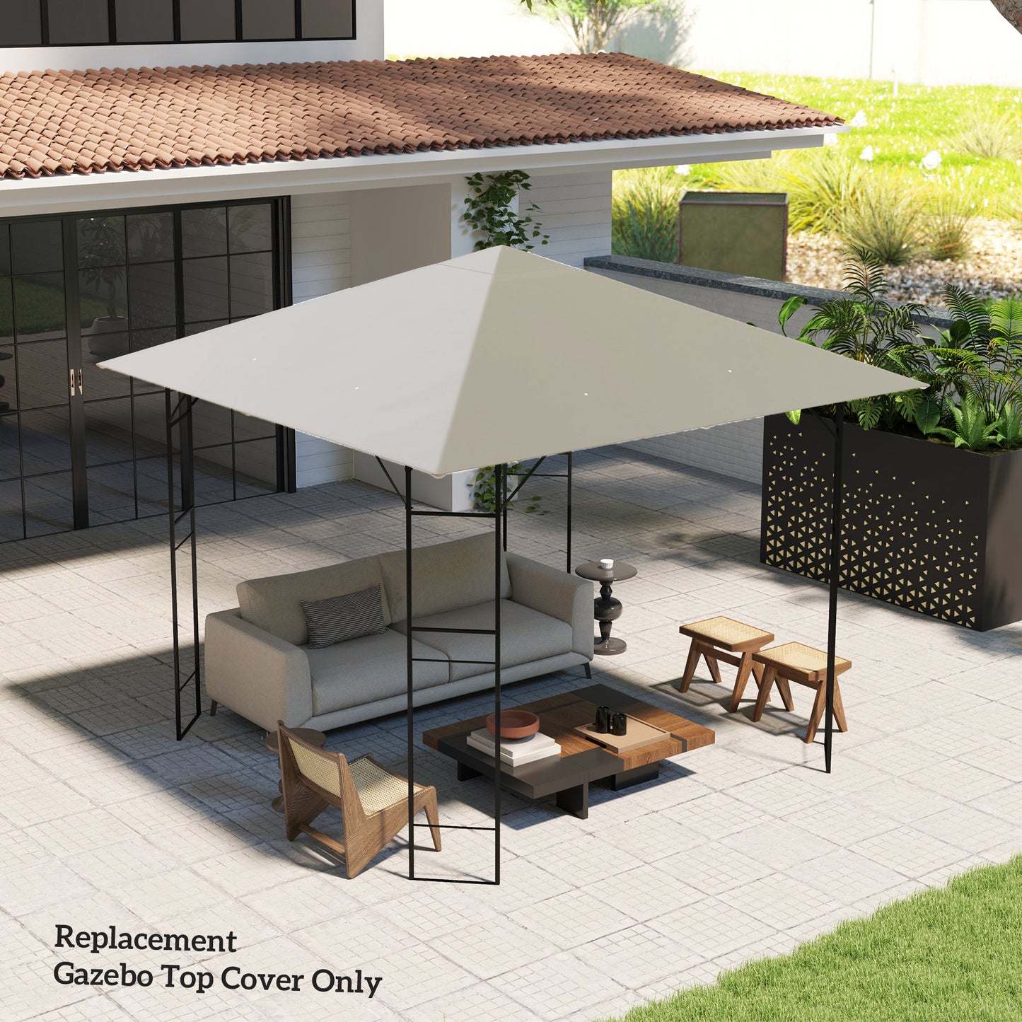 3 x 3(m) Gazebo Canopy Replacement, for 01-0867