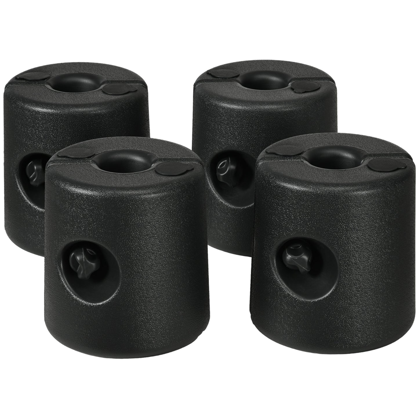 HDPE Tent Weights Set of 4, Canopy Weights, Fill with Water or Sand