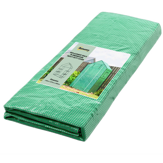 Greenhouse Cover Replacement Walk-in PE Hot House Cover (1)
