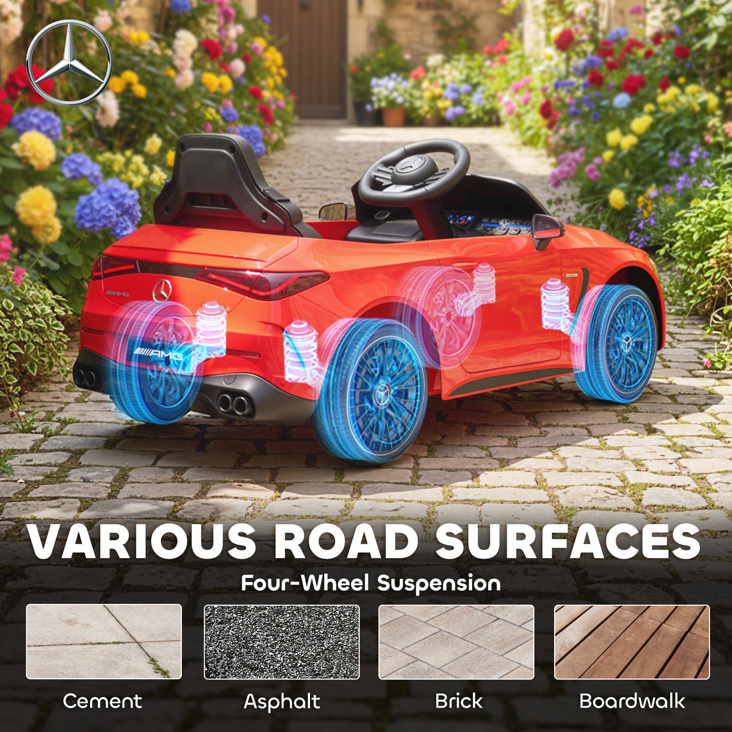 Licensed Mercedes AMG Kids Electric Car