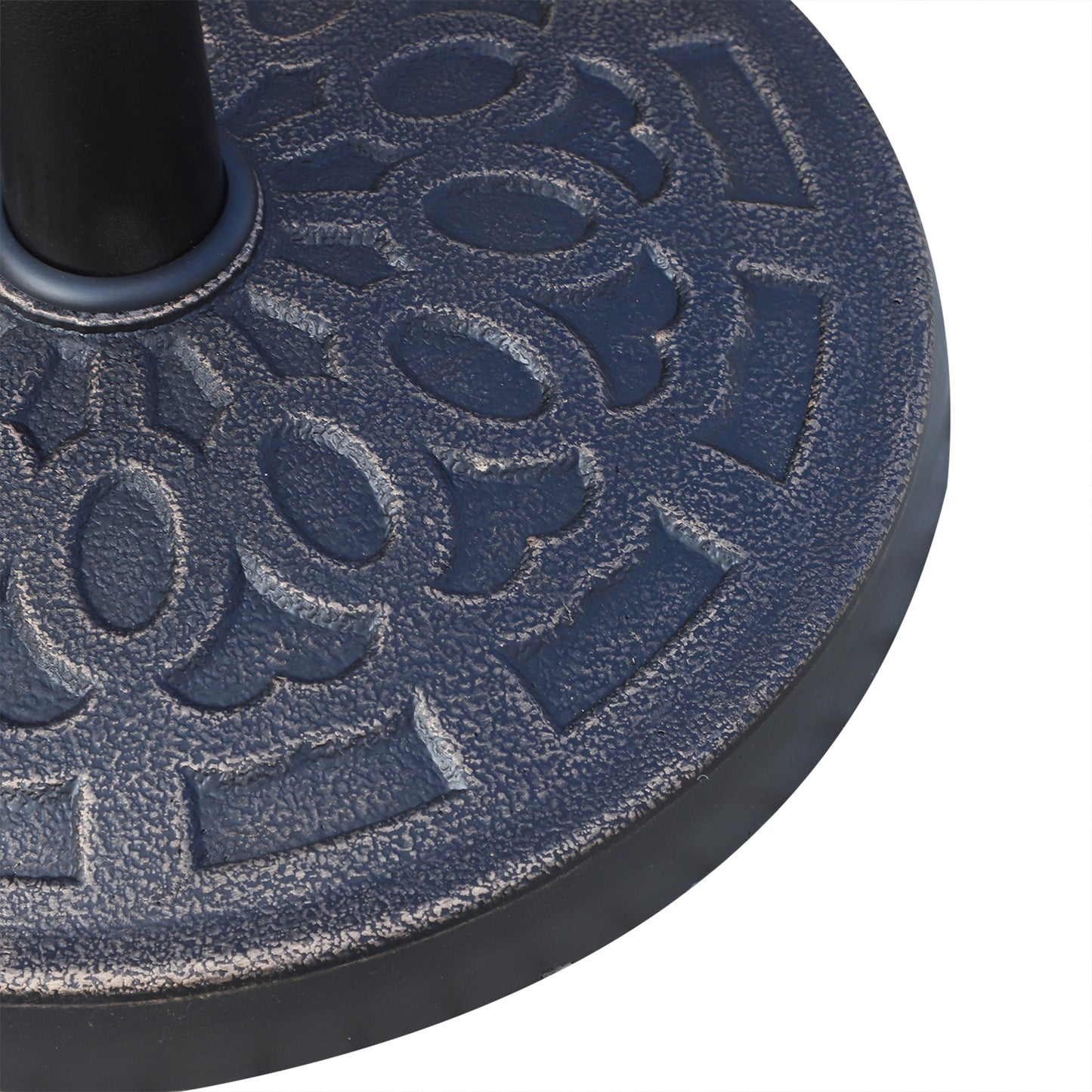 12kg Garden Parasol Base, Round Resin Sun Umbrella Base