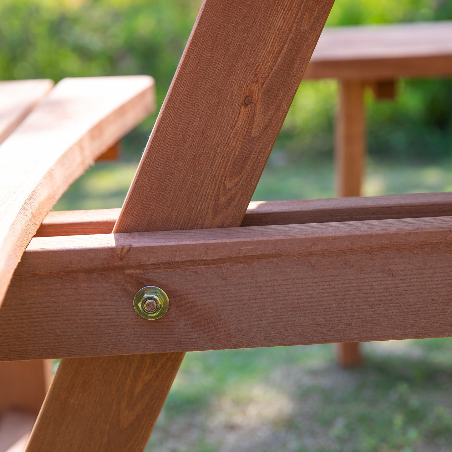 8-Seater Wooden Picnic Set