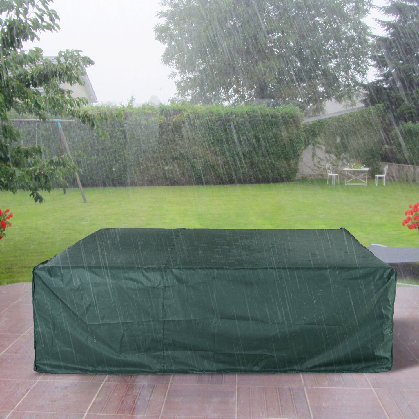 Large Patio Garden Furniture Set Cover 600D Oxford Square Waterproof