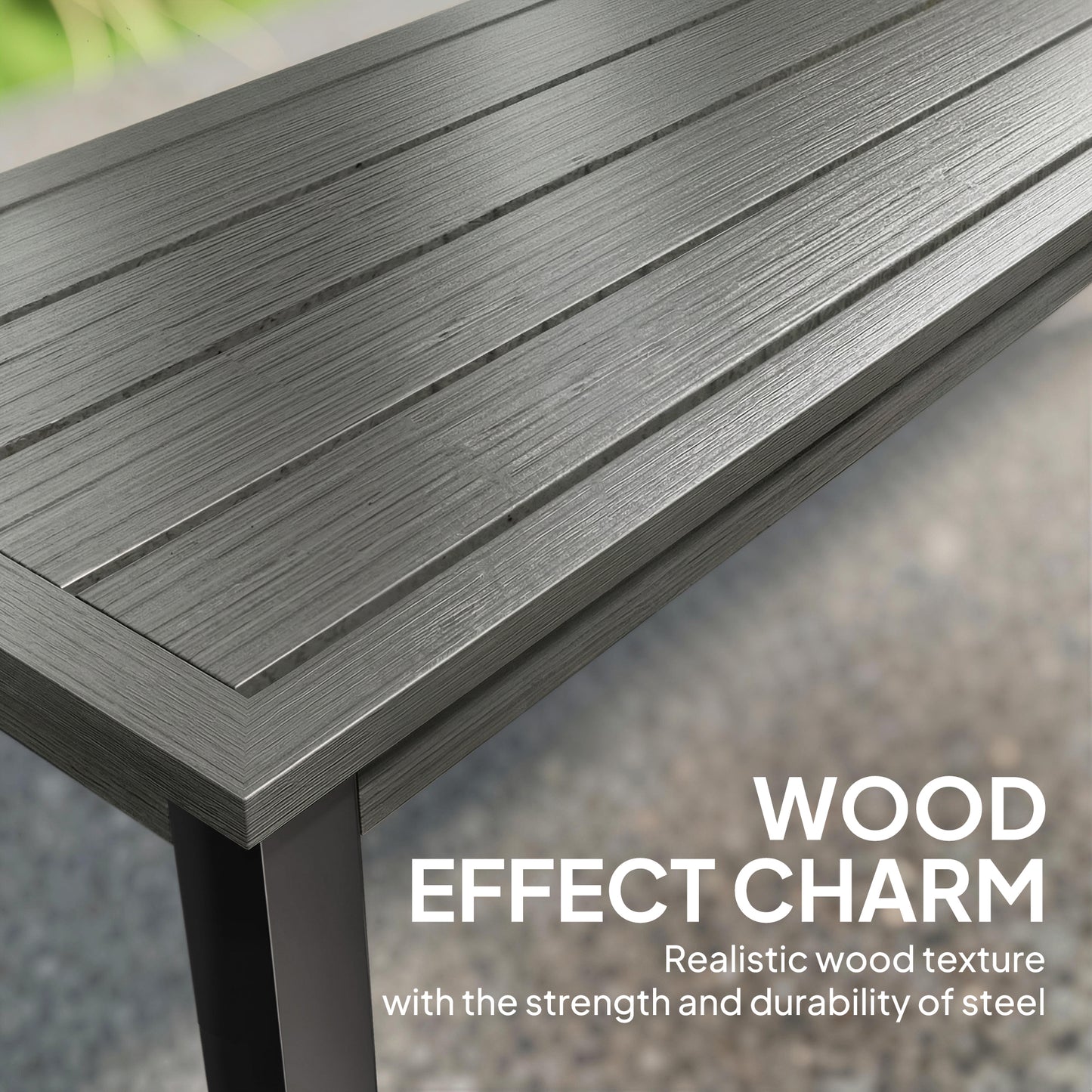 2 Seater Garden Bench, Outdoor Bench Loveseat