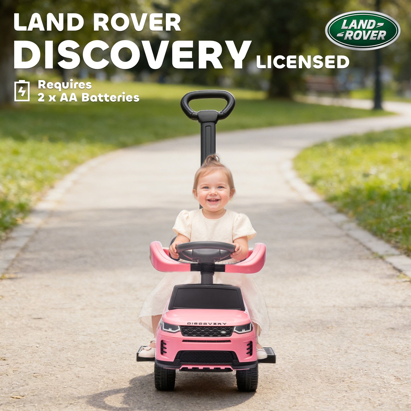 Land Rover Discovery Licensed Baby Push Car
