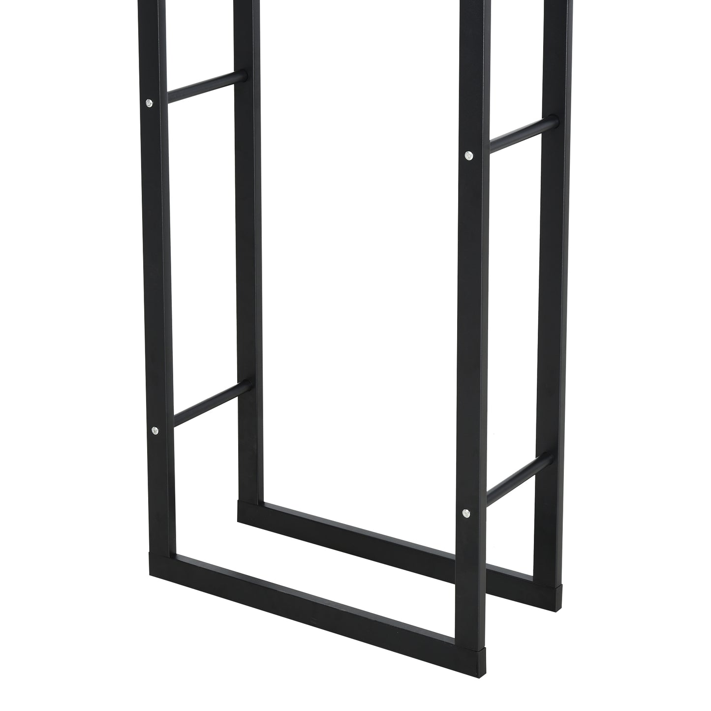 Metal Firewood Log Holder Tall Firewood Rack Indoor Outdoor (3)