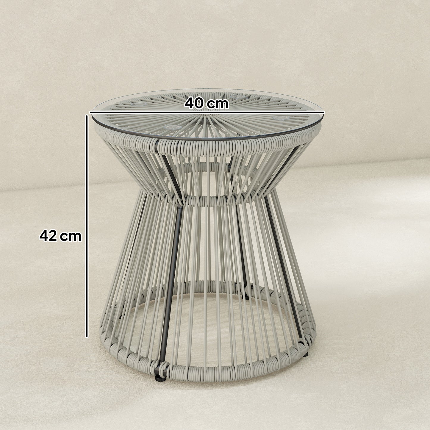 Rattan Outdoor Coffee Table (1)