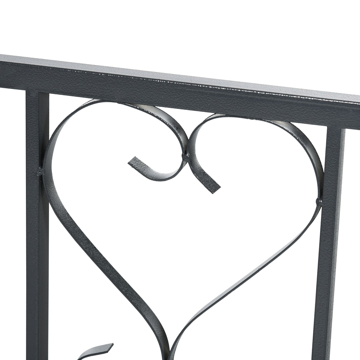 Outdoor Garden Arch with Double Gates