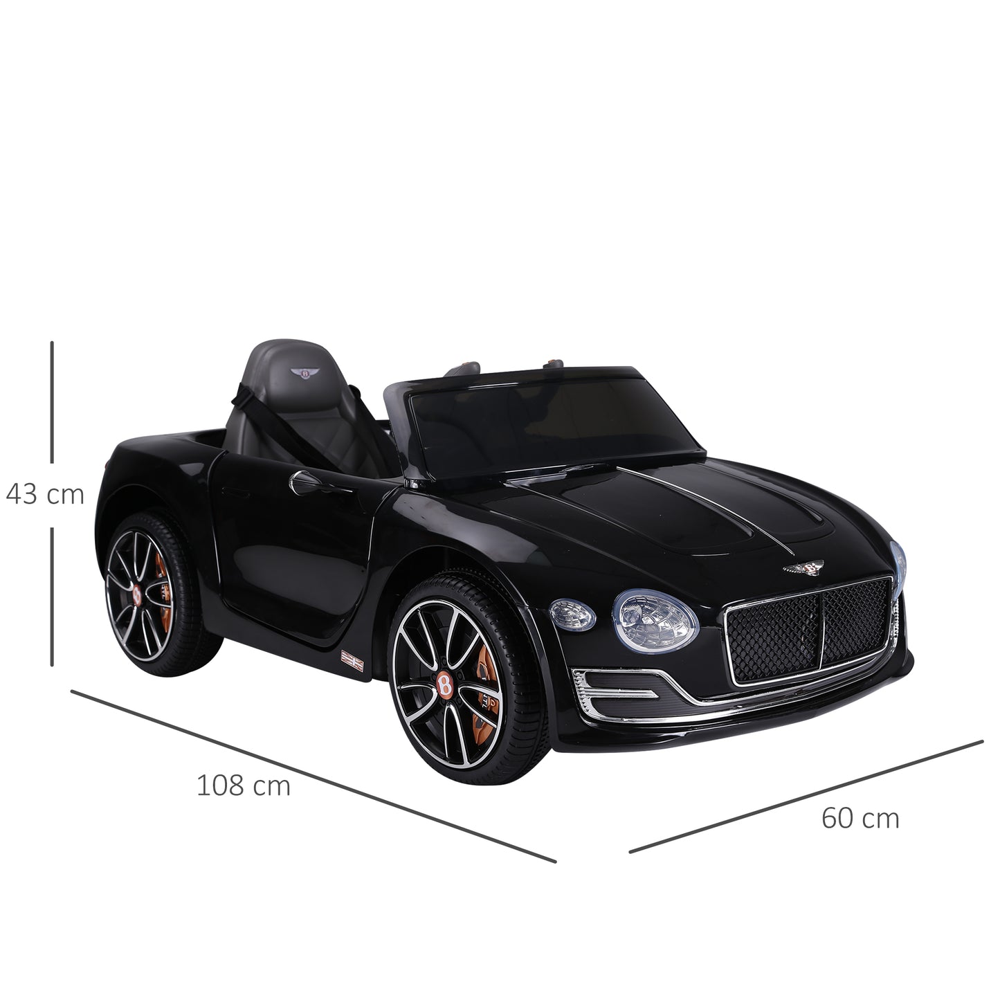Bentley GT Licensed 12V Electric Car for Kids