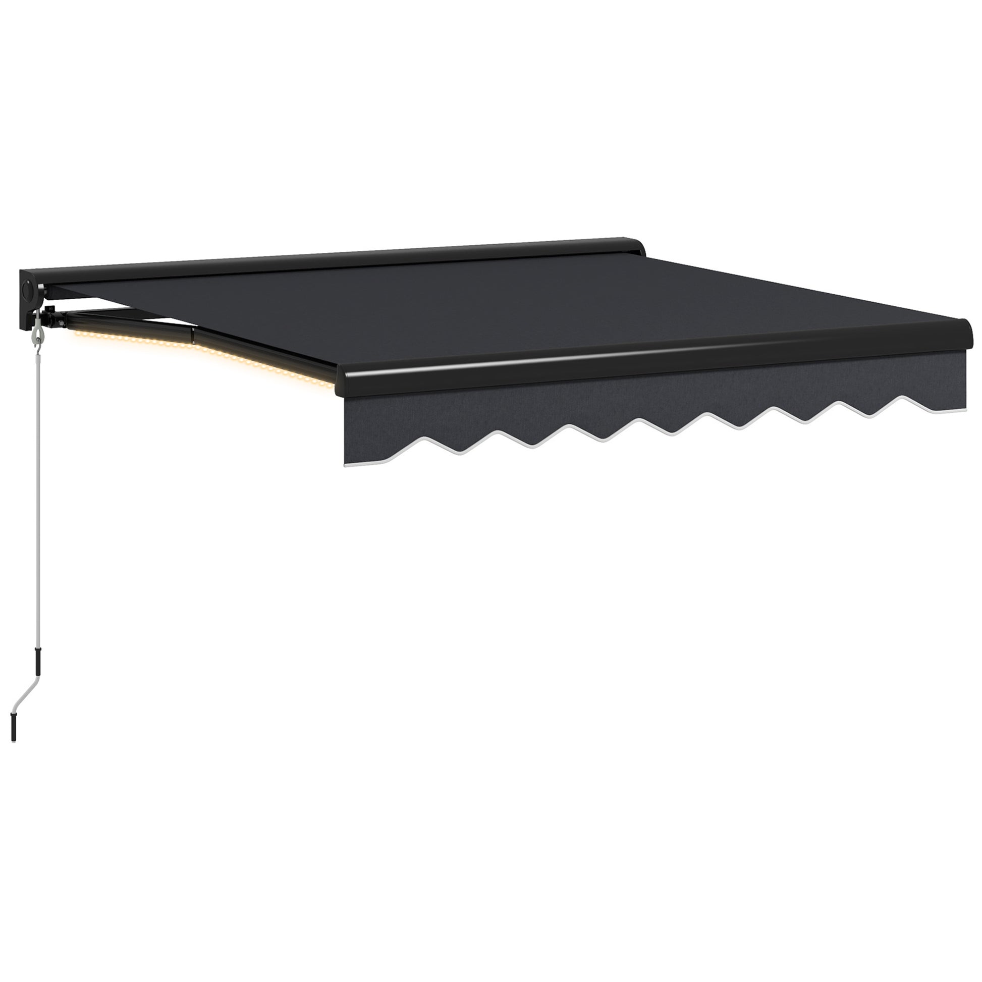 2 x 2.5m Electric Awning, with LED Light Strips