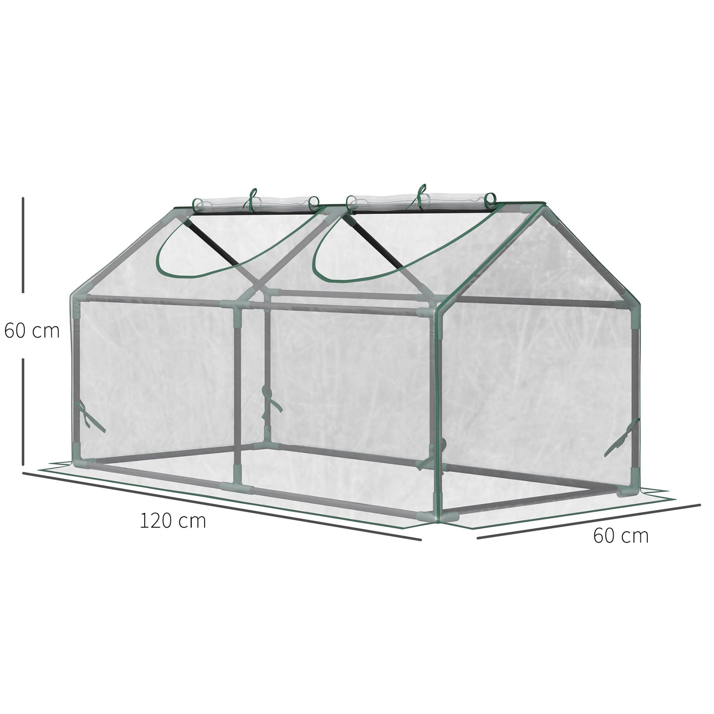 Mini Greenhouse Portable Flower Planter Vegetable Grow House