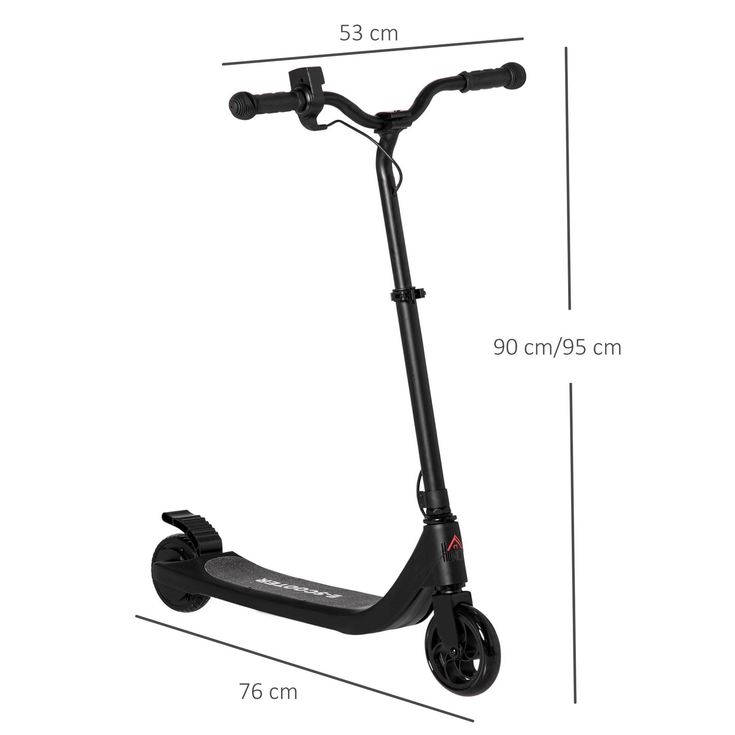 Electric Scooter, 120W Motor E-Scooter, Adjustable Height