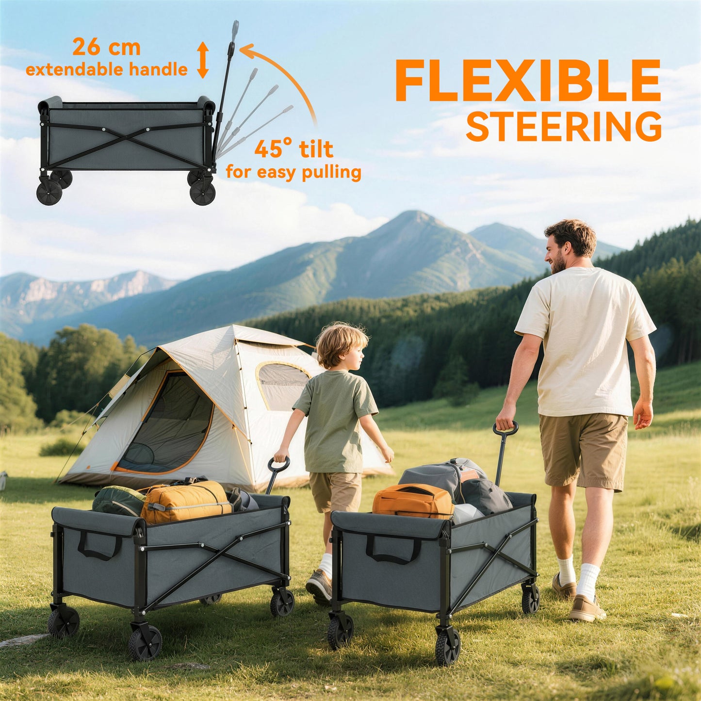 81L Festival Trolley on Wheels