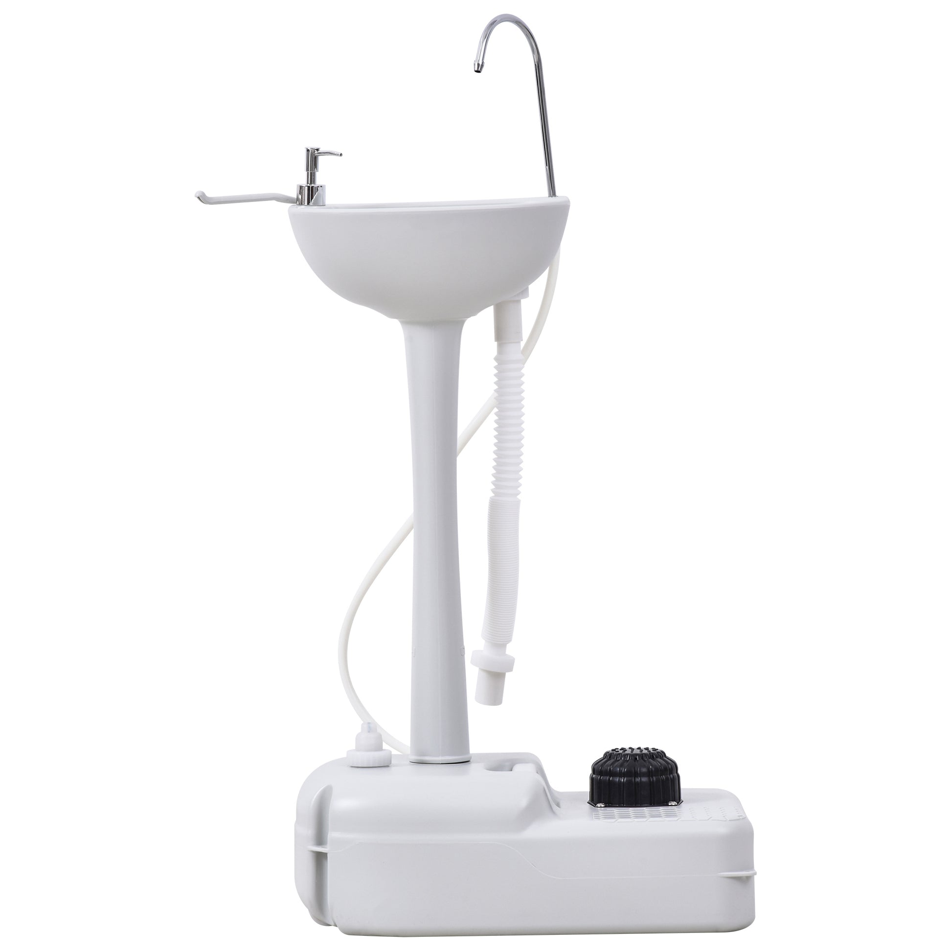 Camping Sink, 17L Portable Hand Wash Station with Towel Holder