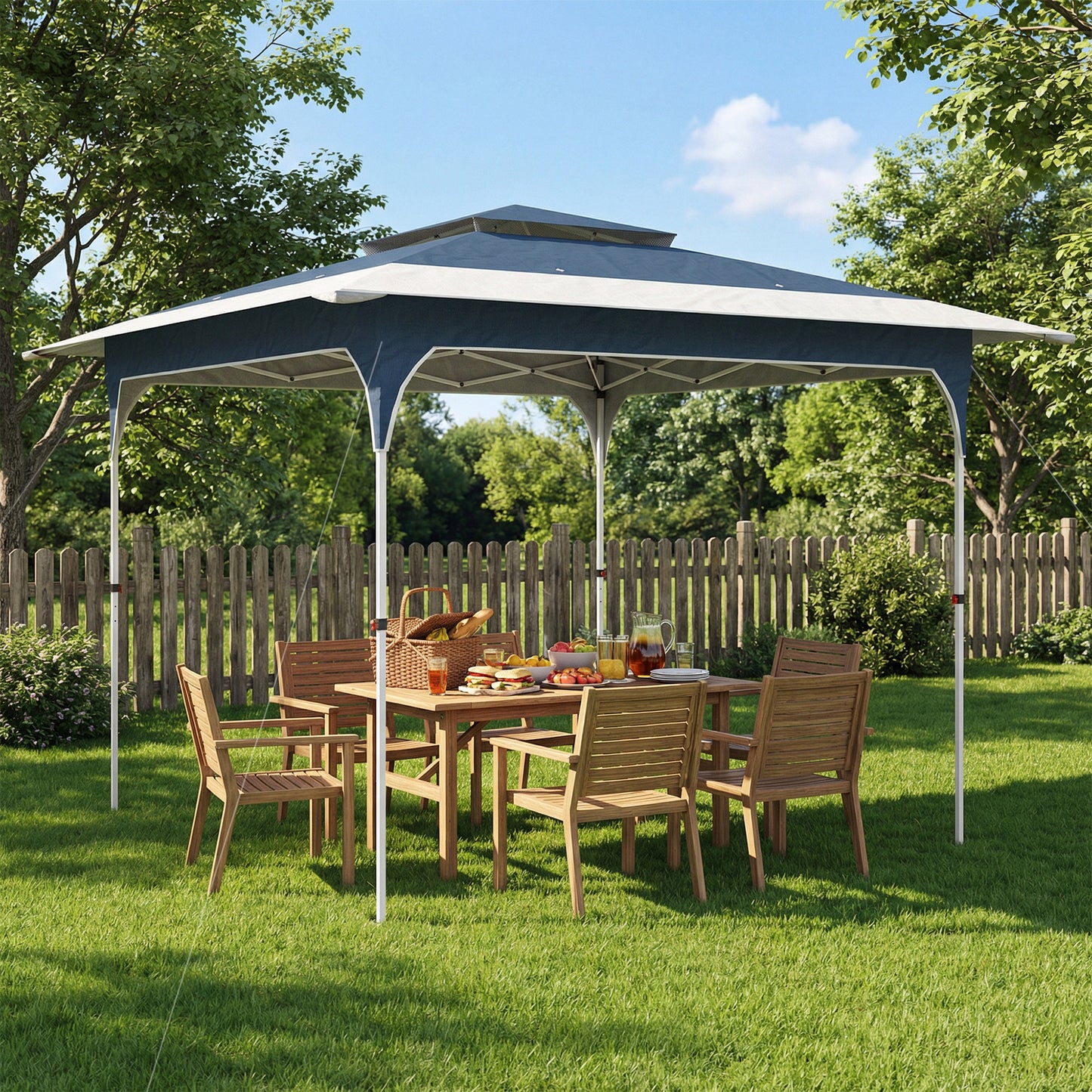 3.5 x 3.5 m Pop Up Gazebo with One-Push Setup