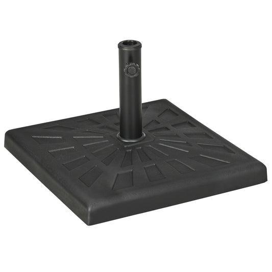 19kg Resin Garden Parasol Base Holder