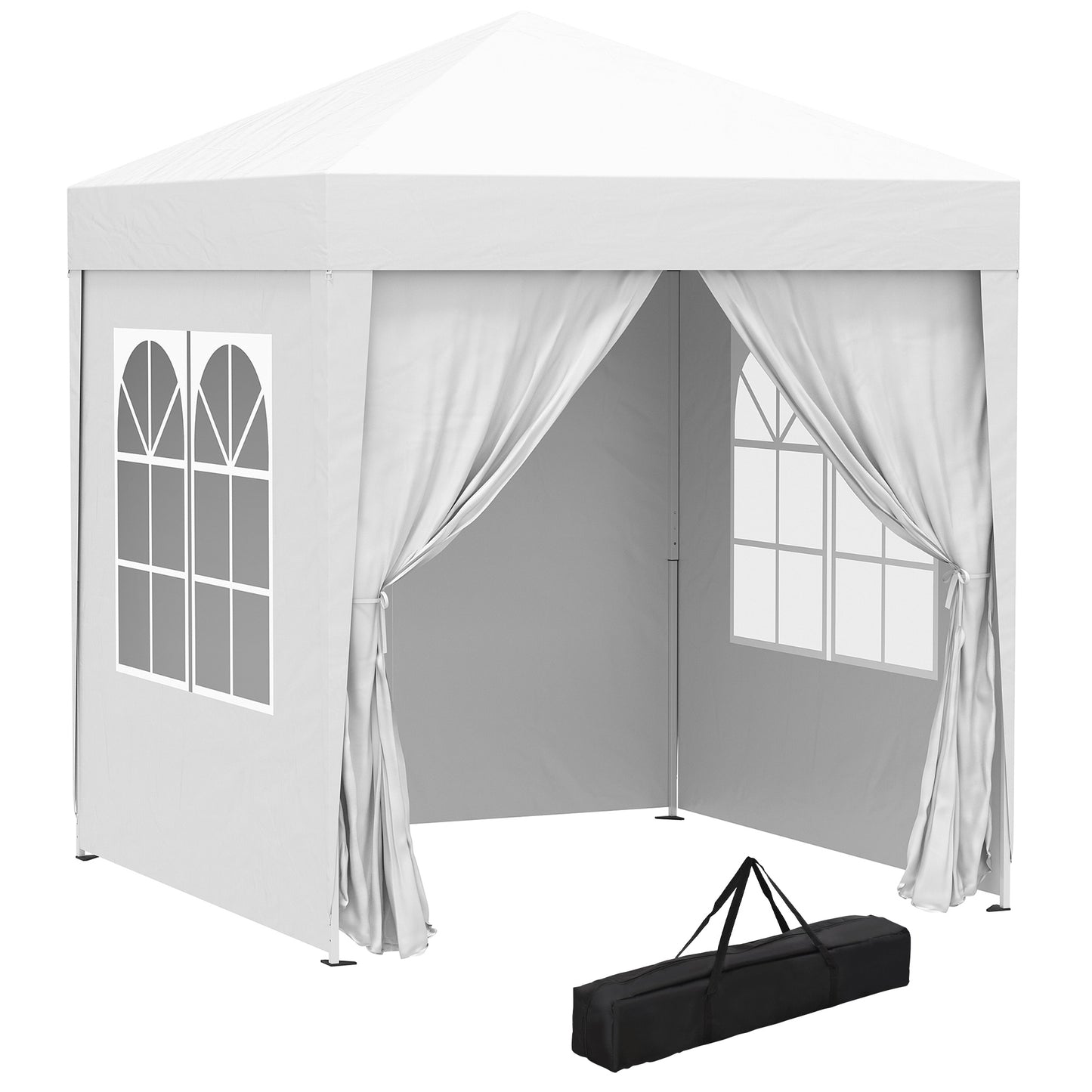 2 x 2 m Garden Pop Up Gazebo, Wedding Party Tent Marquee