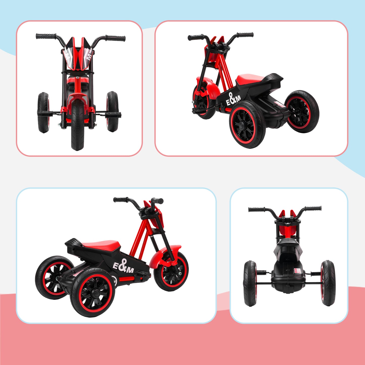 Kids Tricycle Baby Trike, Kids Trike with Pedal