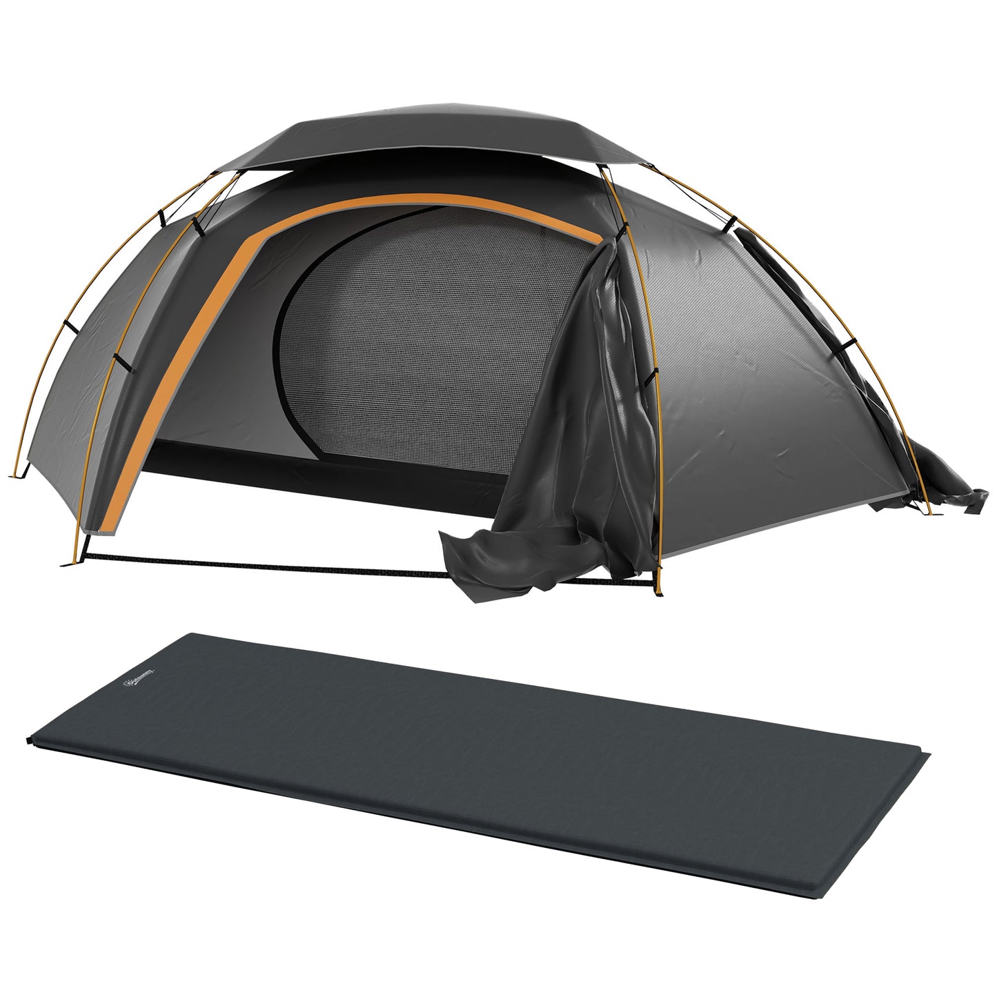 Camping Tent with Self Inflatable Mattress (2)