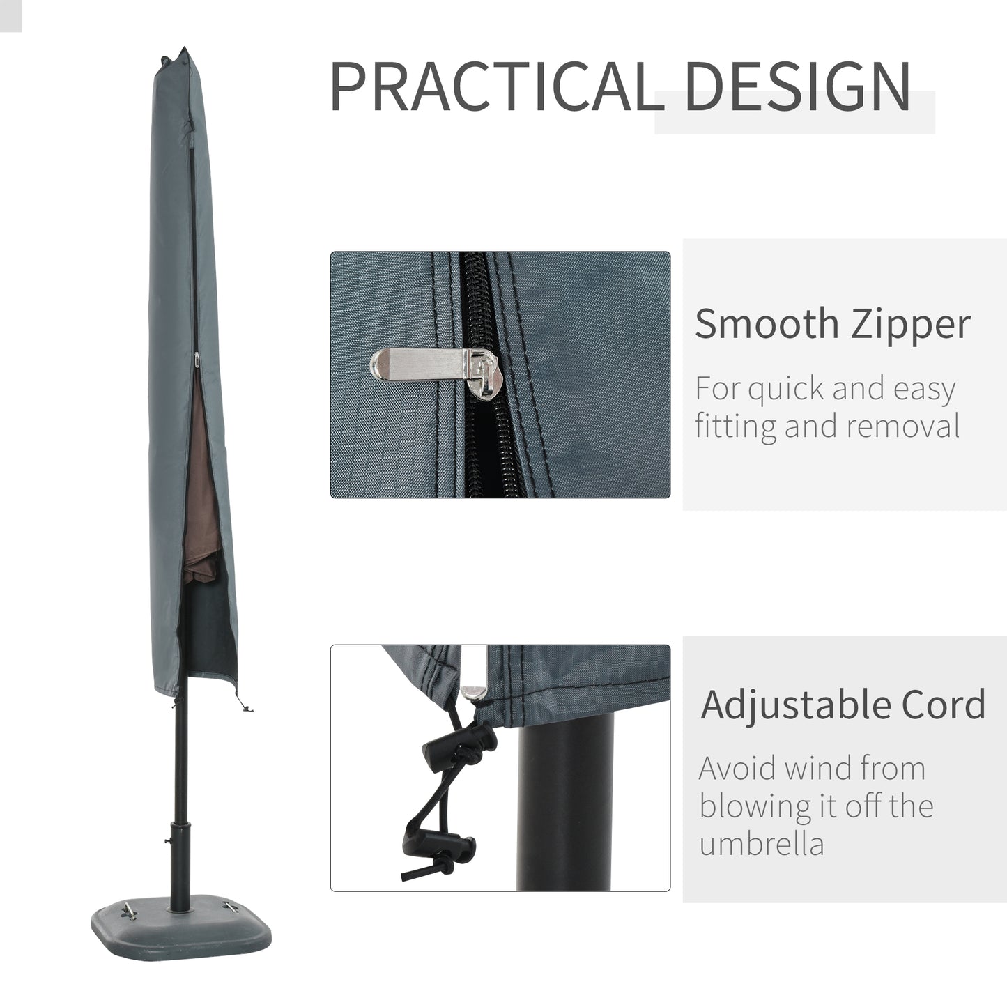 Parasol Cover, Cantilever Umbrella Cover