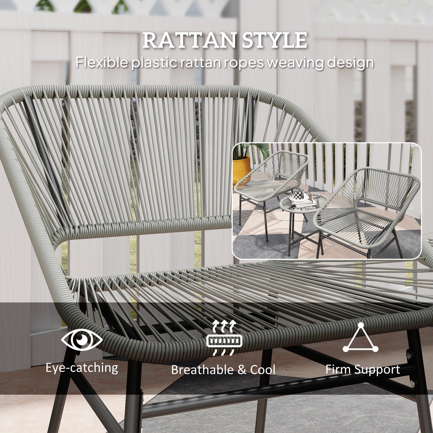 3 Pieces Rattan Bistro Set (7)