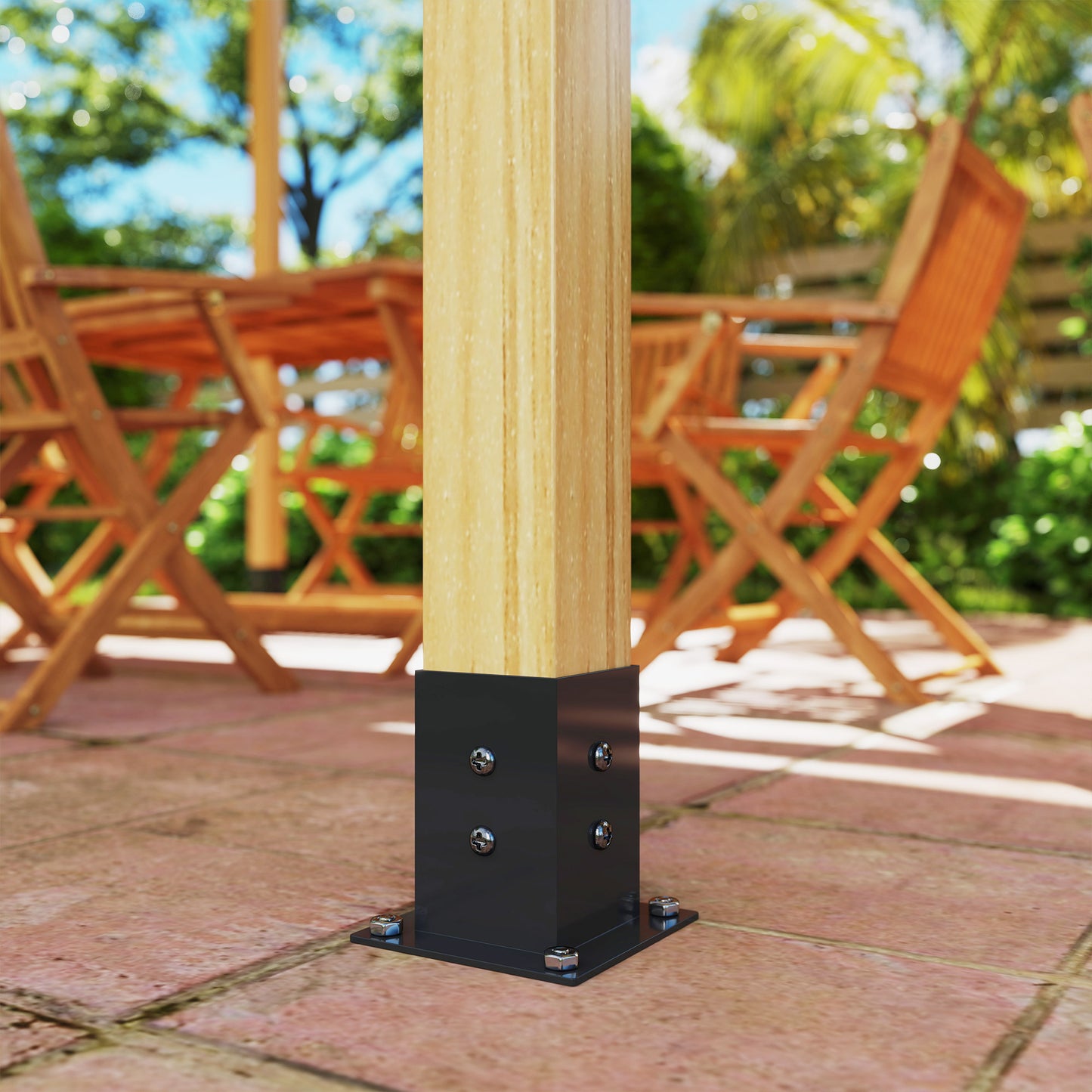 Pergola Kit, DIY Pergola Brackets with 3-Way Pergola Corner Brackets