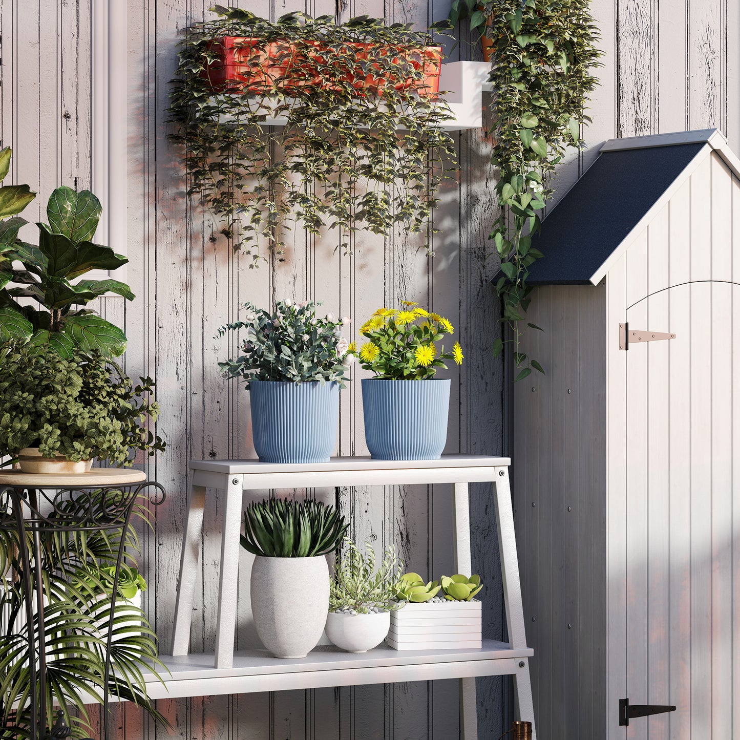 Set of Two Ф22cm Planters