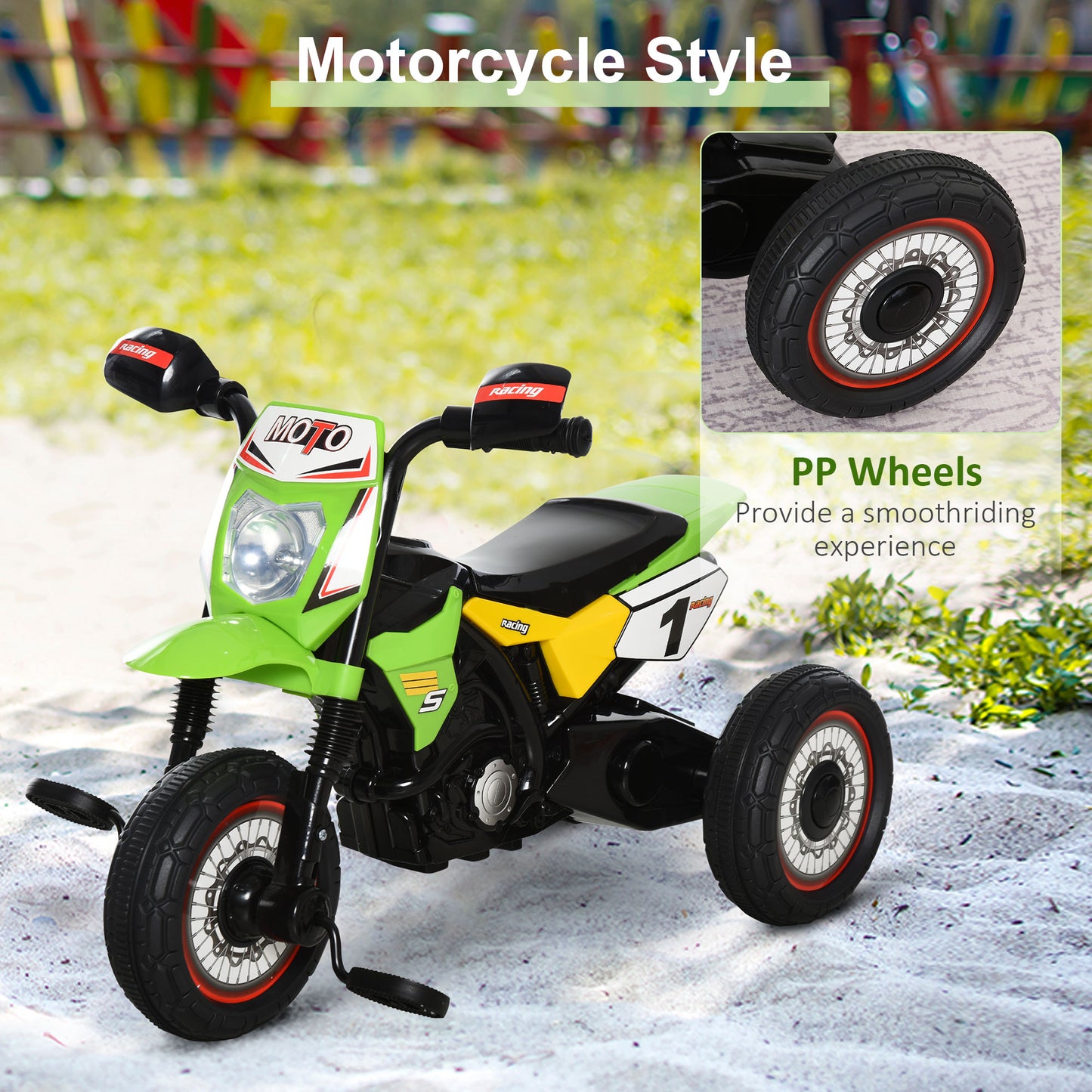 Trike for Kids, Toddler Pedal Motorcycle