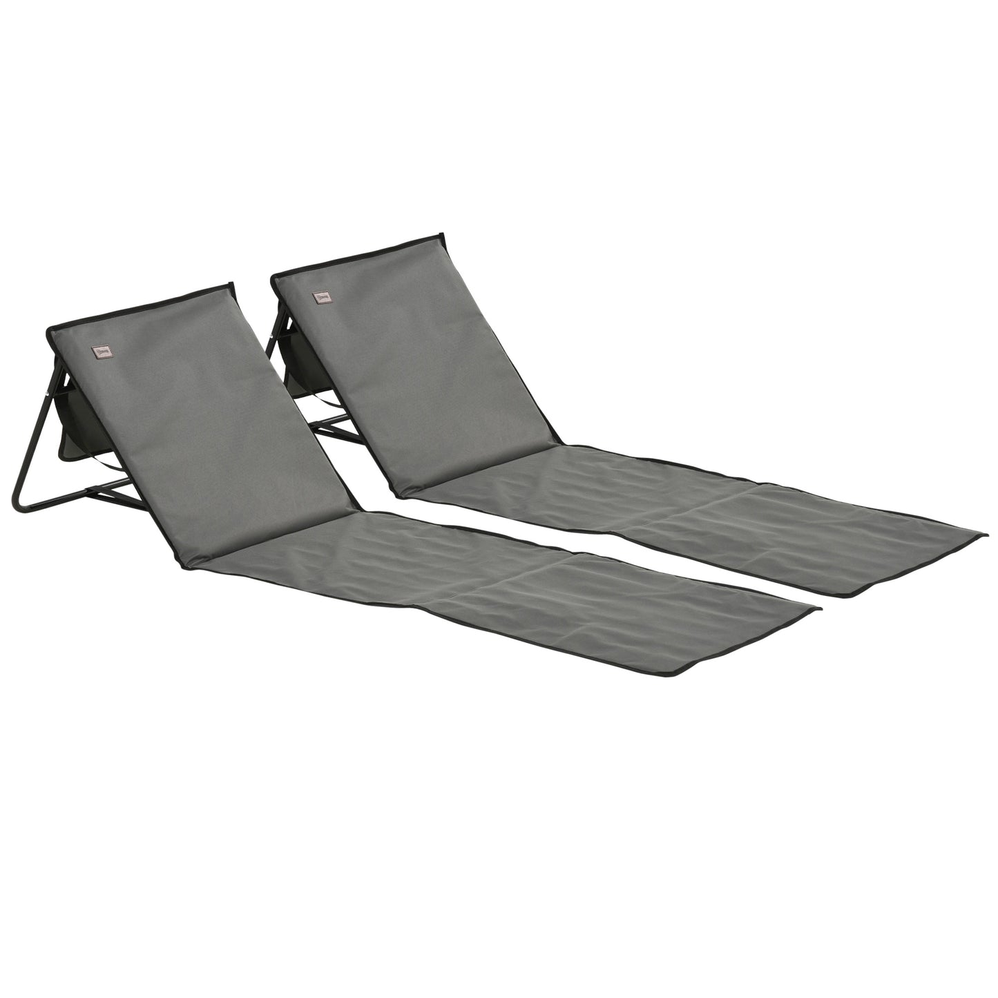 Set of 2 Foldable Garden Beach Chair Mat (1)