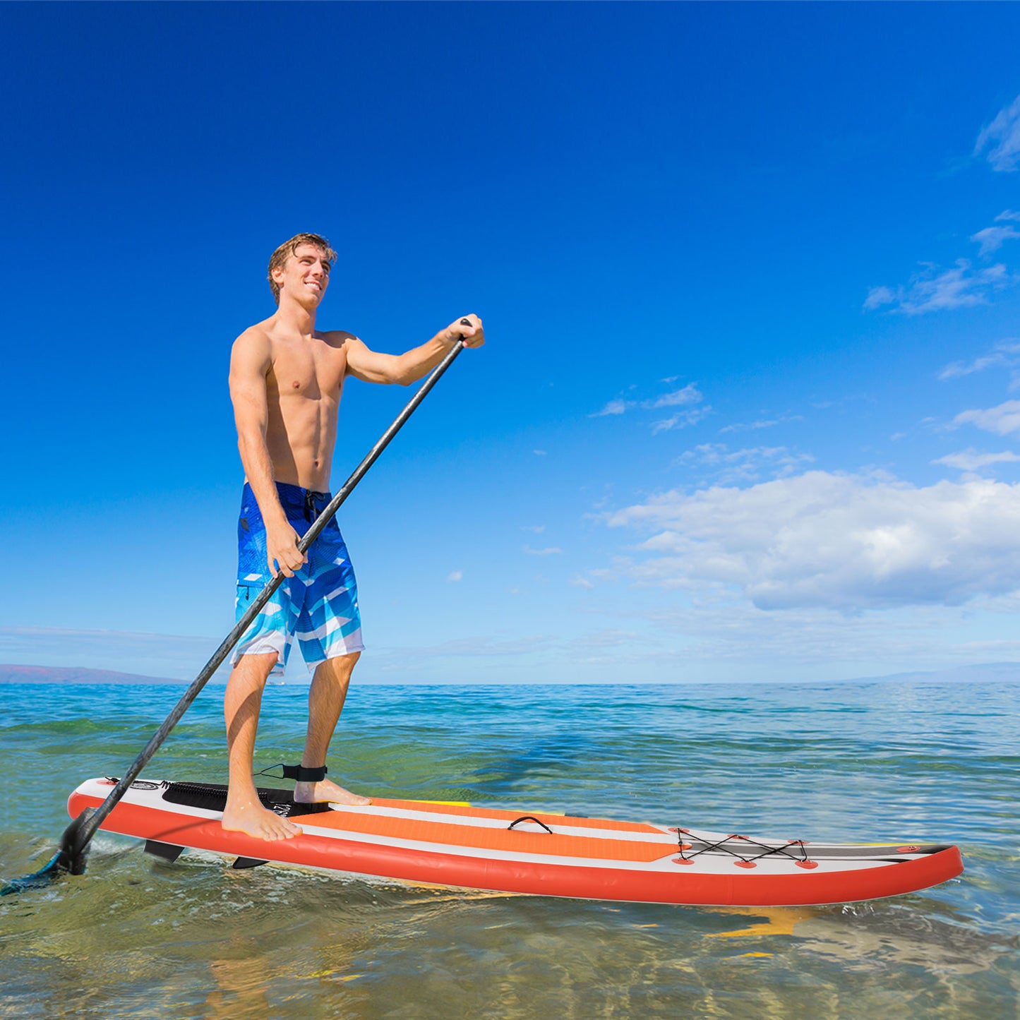 10'6" x 30" x 6" Inflatable Stand Up Paddle Board (1)